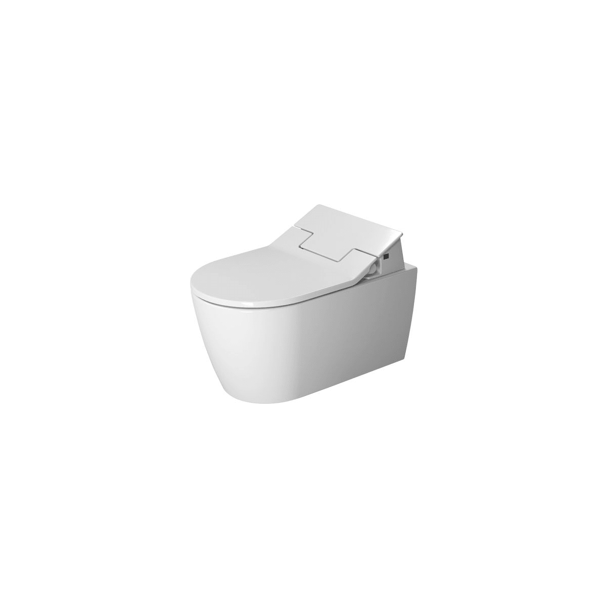 Duravit ME By Starck 0.8 / 1.6 GPF Wall Mounted One-Piece Elongated Toilet - Less Seat and Concealed Tank