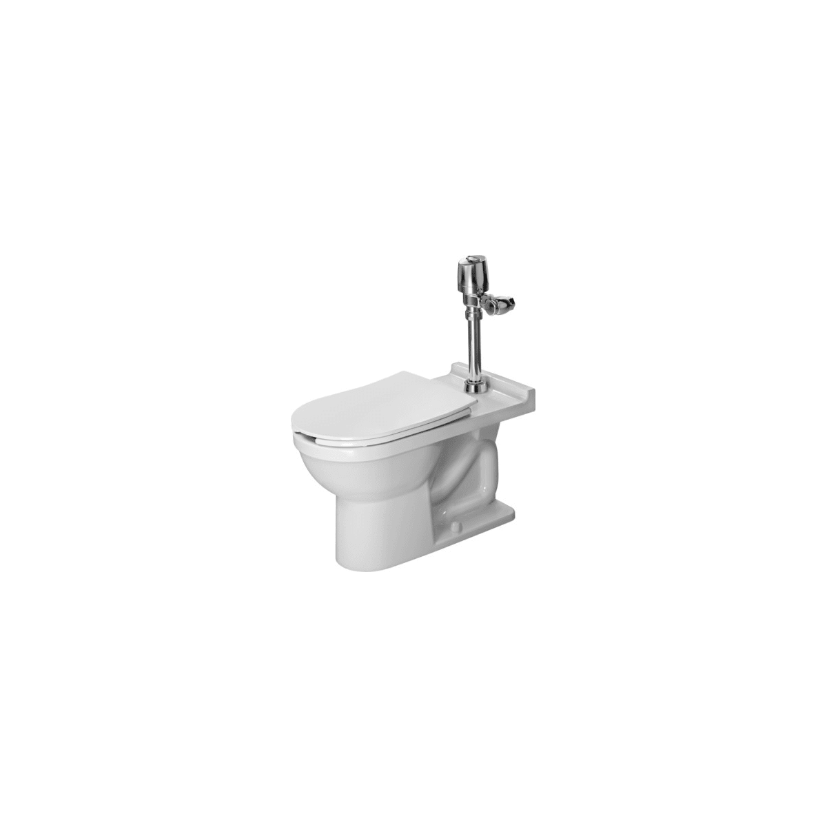 Duravit Starck 3 Floor Standing Toilet With 1-1/2" Top Inlet Spud and Vertical Outlet