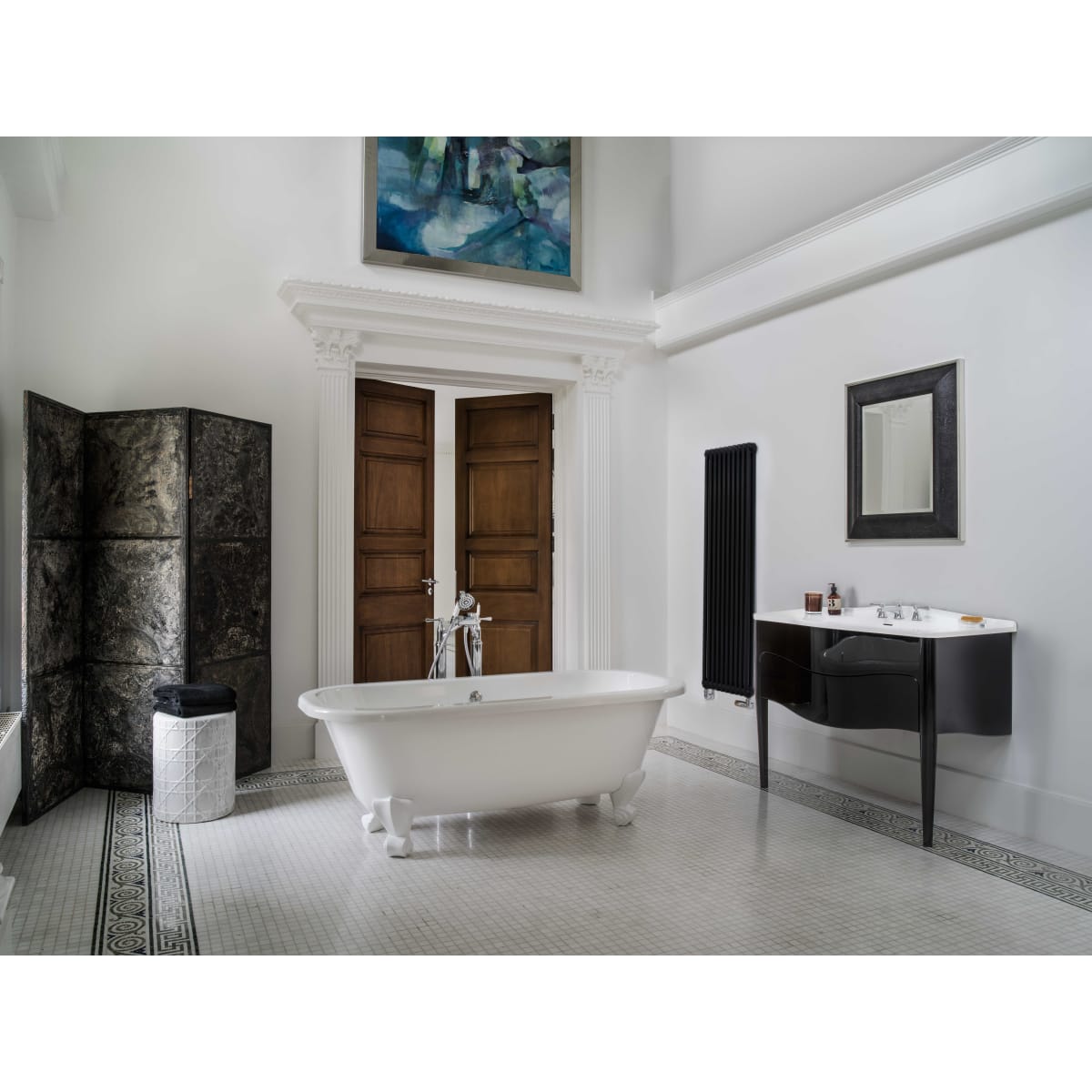 Victoria+Albert Richmond 66" Soaking Bathtub for Freestanding Installations with Center Drain and Overflow