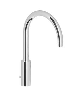 DornBracht bath spout with diverter for deck mounting