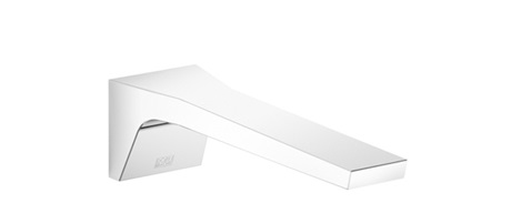 DornBracht Wall-mounted basin spout without pop-up waste