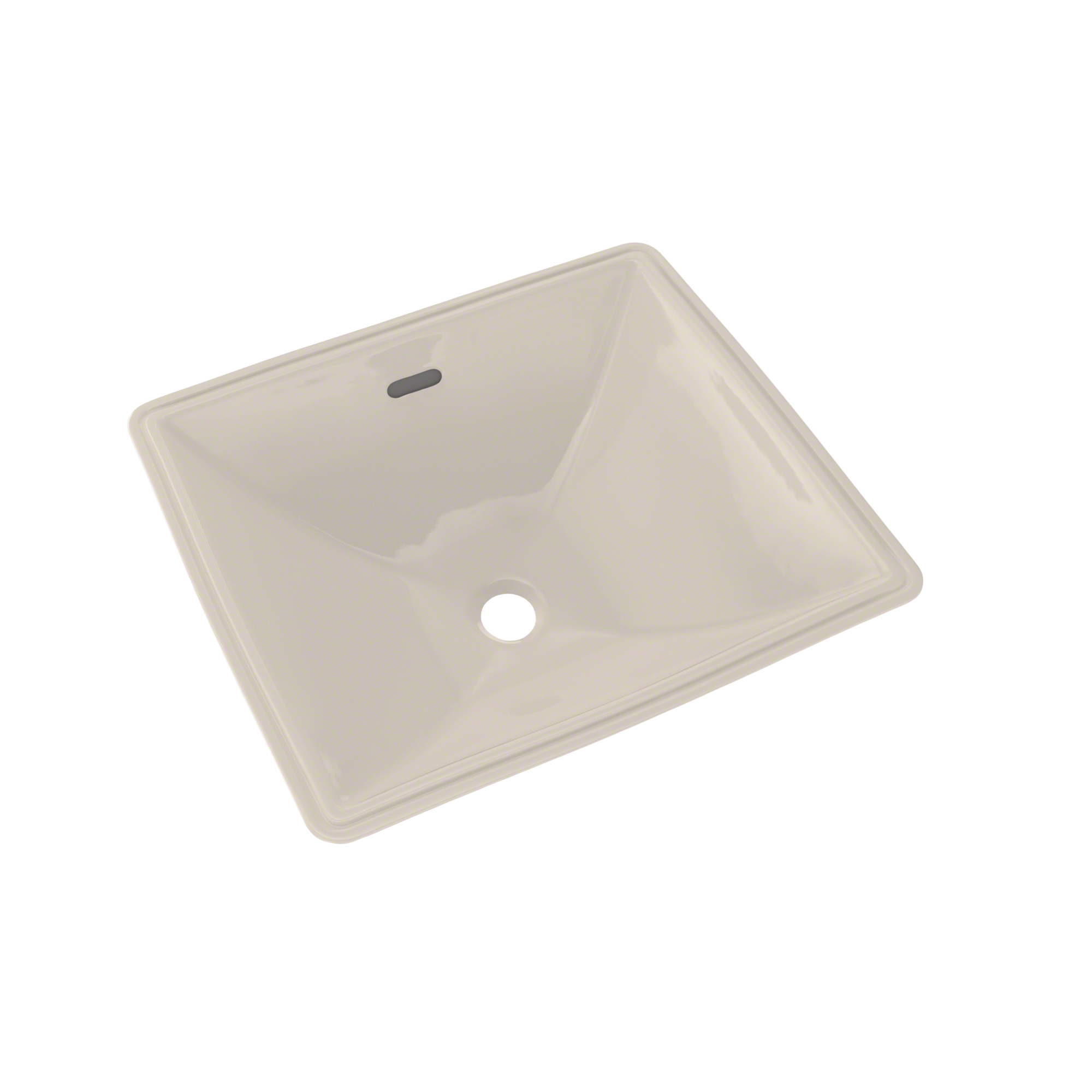 TotoUsa TOTO® Legato® Rectangular Undermount Bathroom Sink with CEFIONTECT, Sedona Beige - LT624G#12