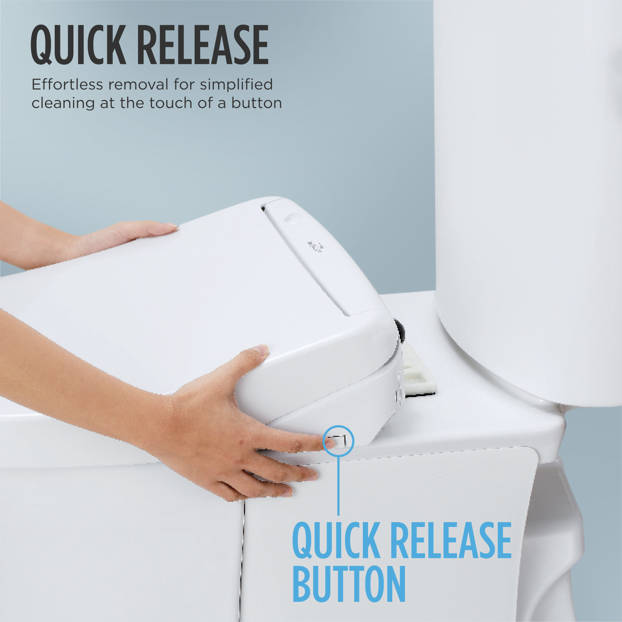 Model: SW3036R#01 | TOTO TOTO® WASHLET® K300 Electronic Bidet Toilet Seat with Instantaneous Water Heating, PREMIST and EWATER+ Wand Cleaning, Elongated, Cotton White - SW3036R#01