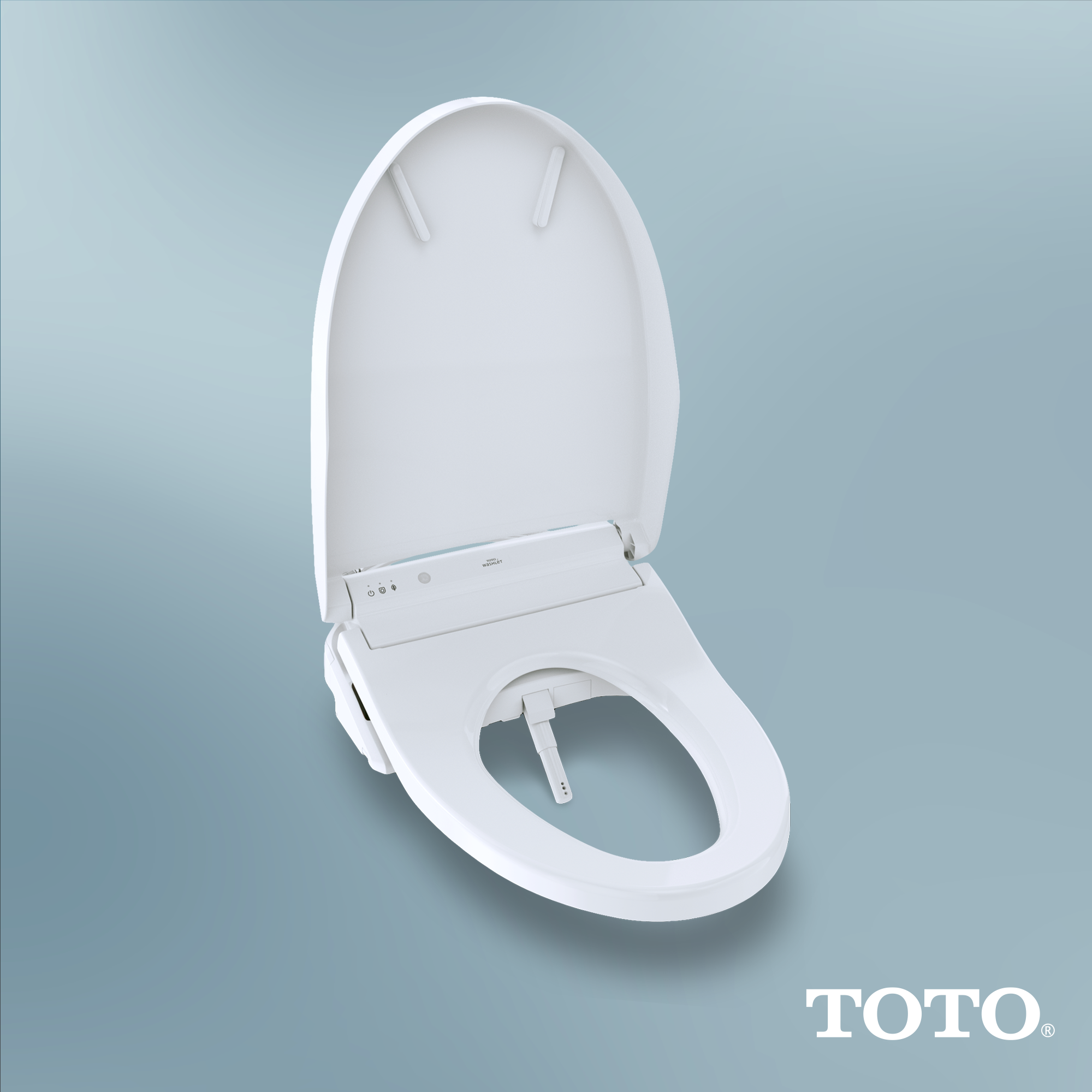 Model: SW3036R#01 | TOTO TOTO® WASHLET® K300 Electronic Bidet Toilet Seat with Instantaneous Water Heating, PREMIST and EWATER+ Wand Cleaning, Elongated, Cotton White - SW3036R#01