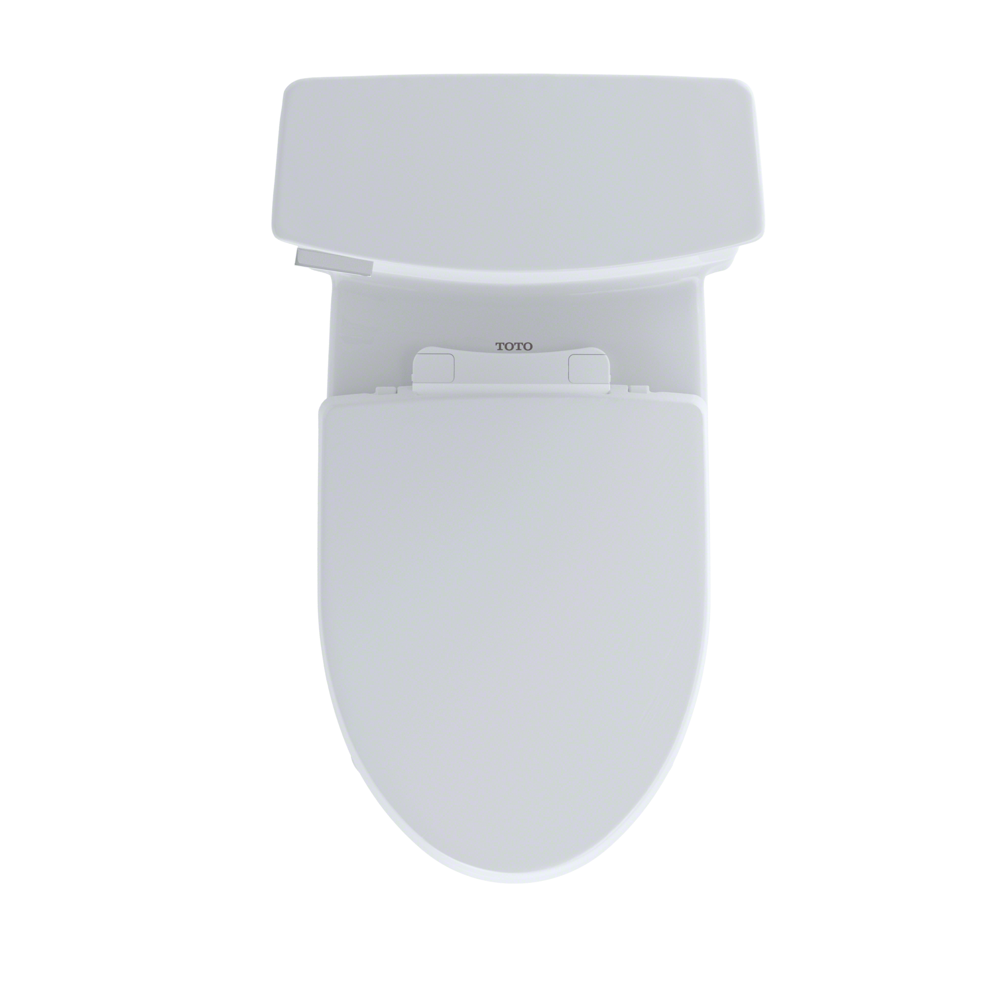 Model: MS964214CEFG#01 | TOTO TOTO® Eco Soirée® One Piece Elongated 1.28 GPF Universal Height Skirted Toilet with CEFIONTECT, Cotton White - MS964214CEFG#01