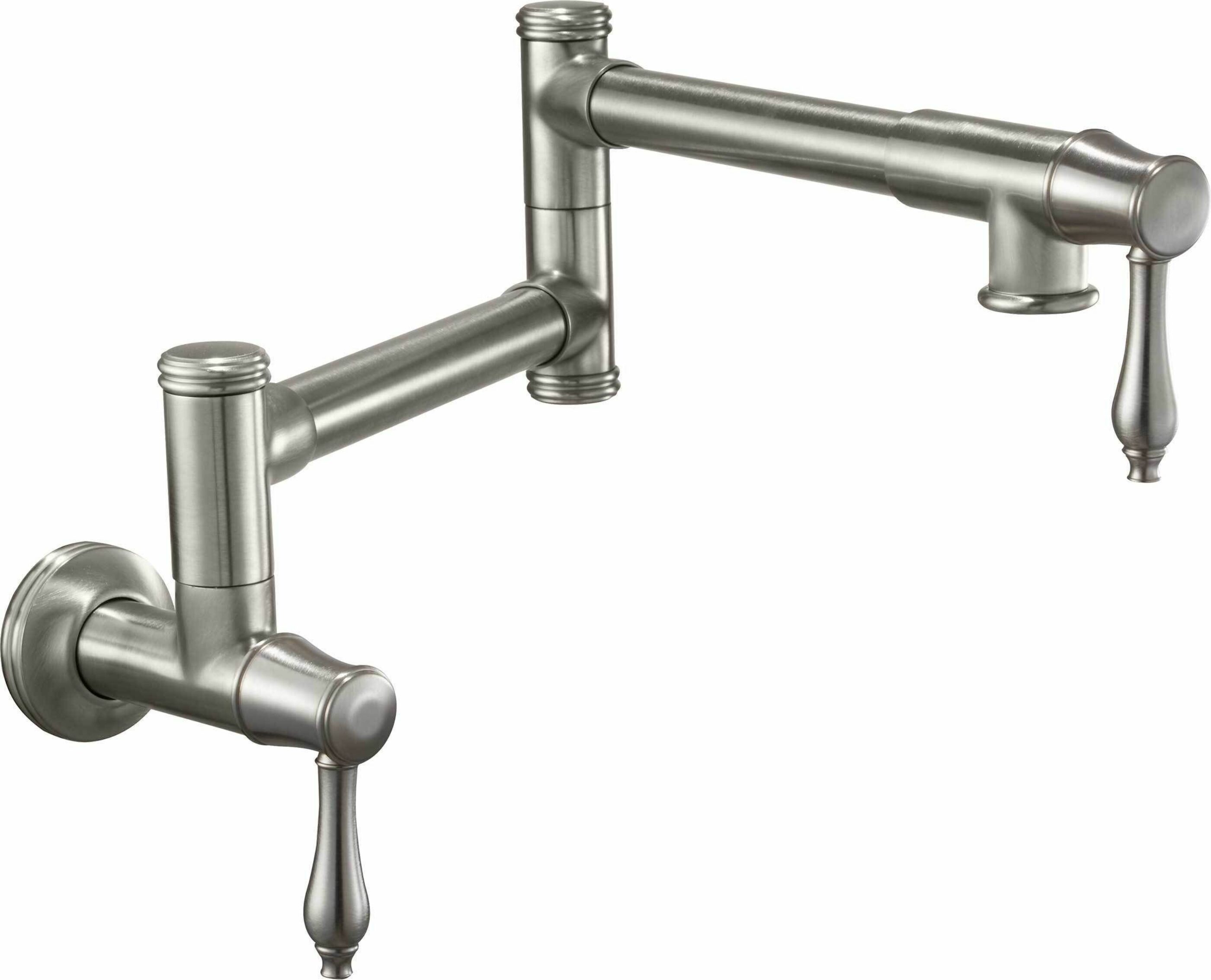 California Faucets Davoli Pot Filler - Dual Handle Wall Mount - Traditional