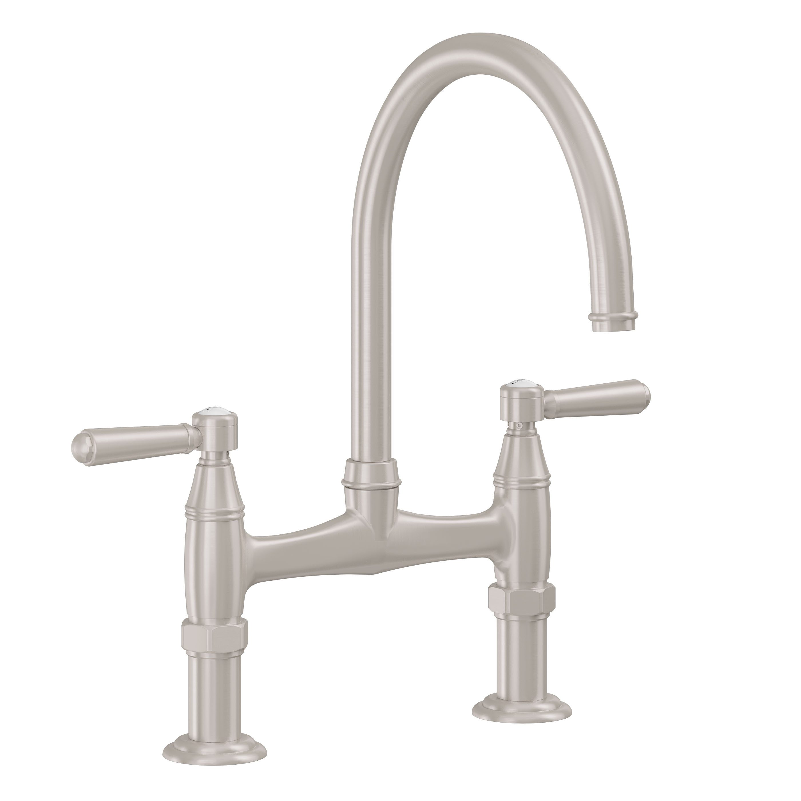 California Faucets Davoli Bridge Kitchen Faucet