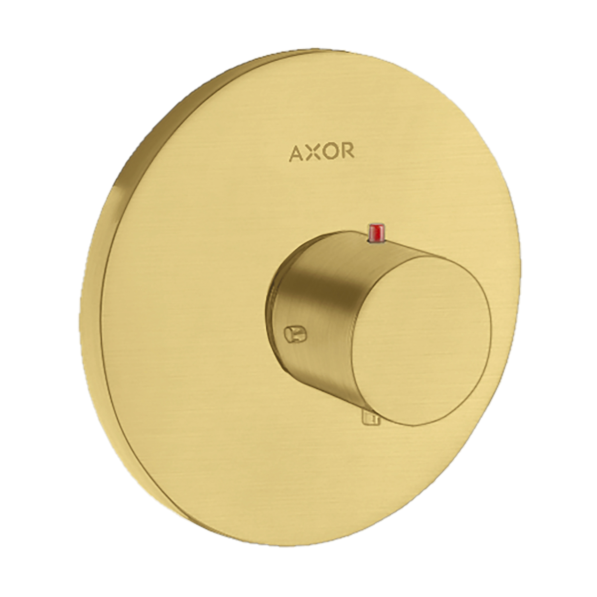 Axor Starck Thermostatic Trim HighFlow in Brushed Gold Optic