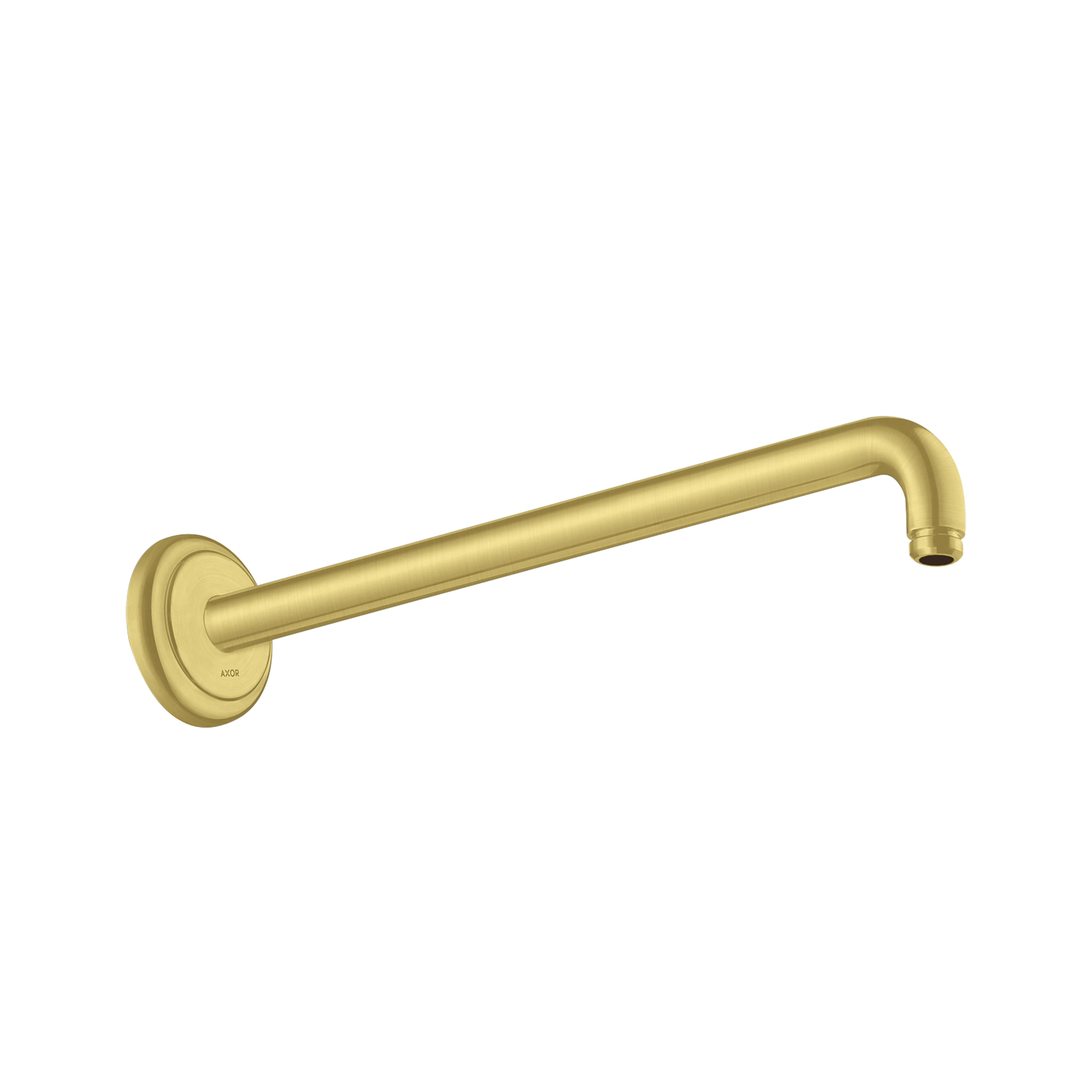 Axor Montreux Showerarm 15" in Brushed Gold Optic
