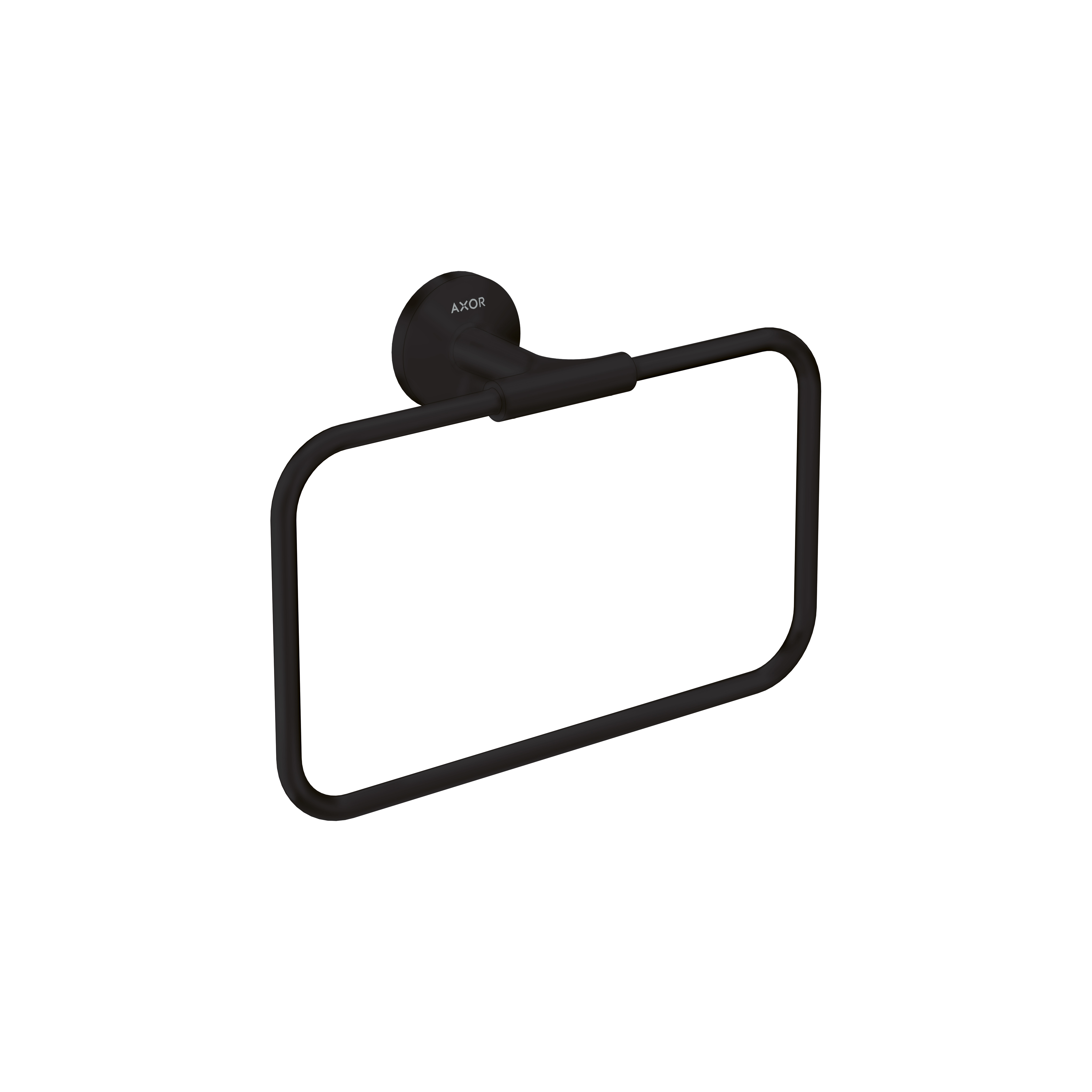 Axor Universal Circular Towel Ring in Matte Black