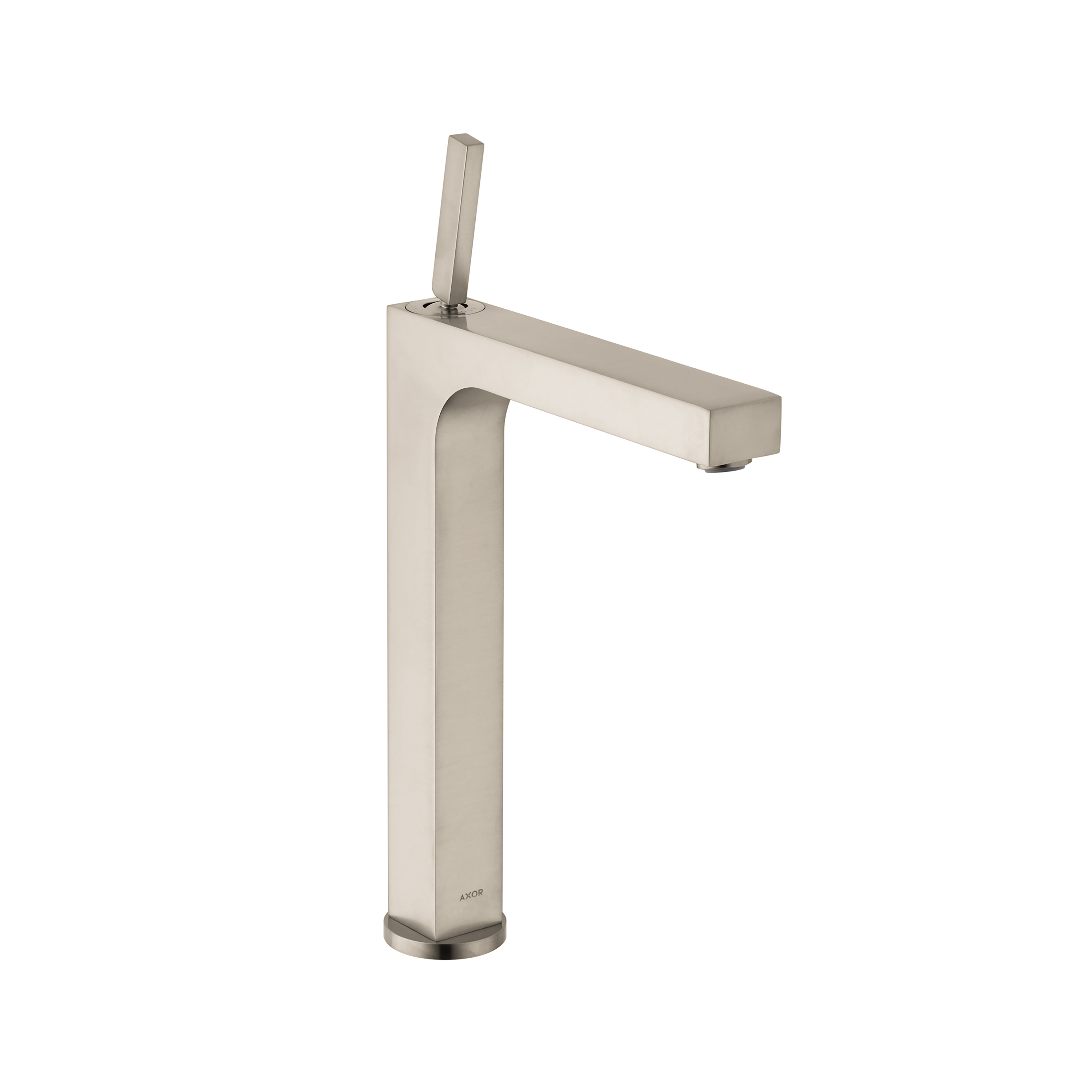 Axor Citterio Single-Hole Faucet 270 with Pop-Up Drain, 1.2 GPM in Brushed Nickel