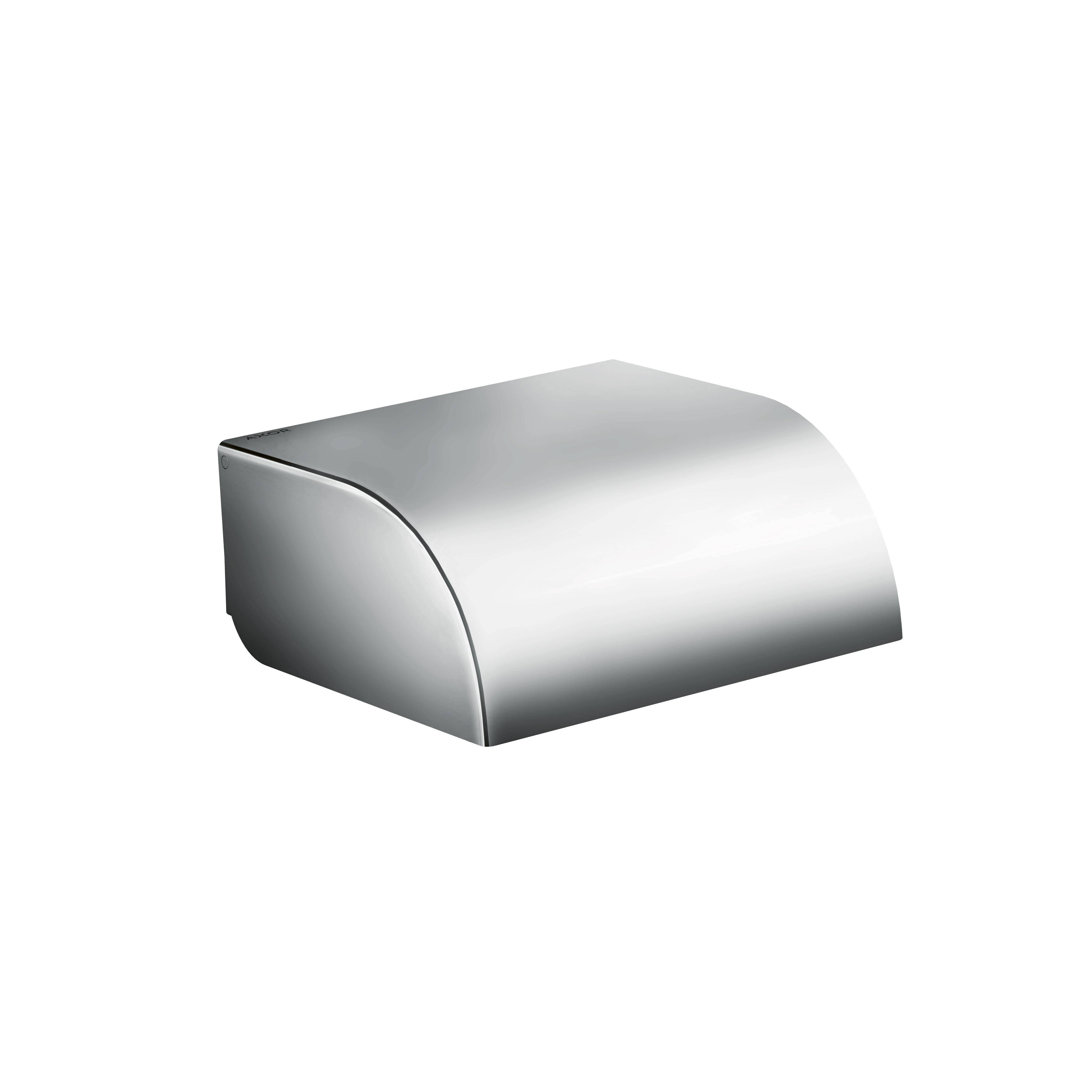 Axor Universal Circular Roll Holder with Cover in Chrome