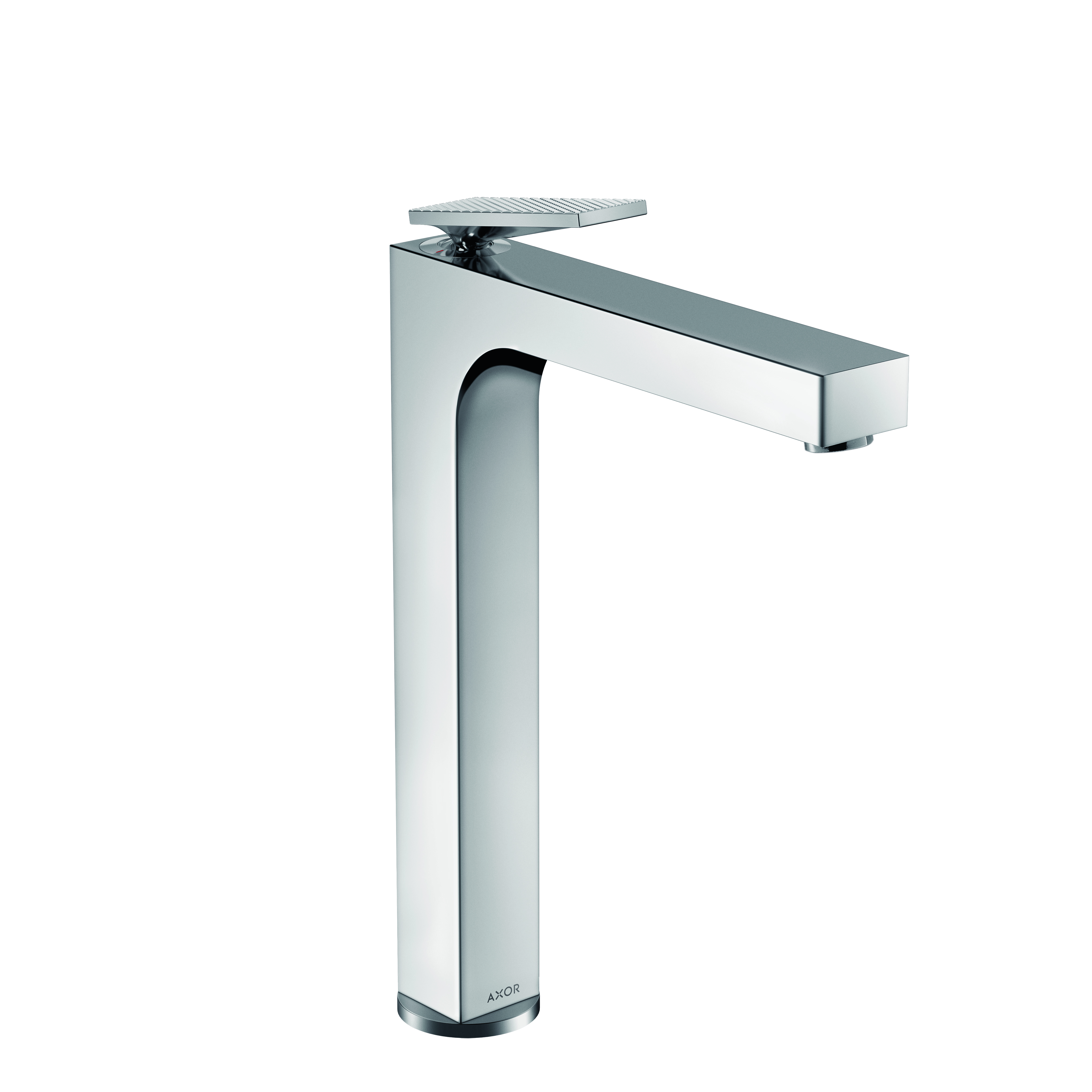 Axor Citterio Single-Hole Faucet 280 with Pop-Up Drain- Rhombic Cut, 1.2 GPM in Chrome