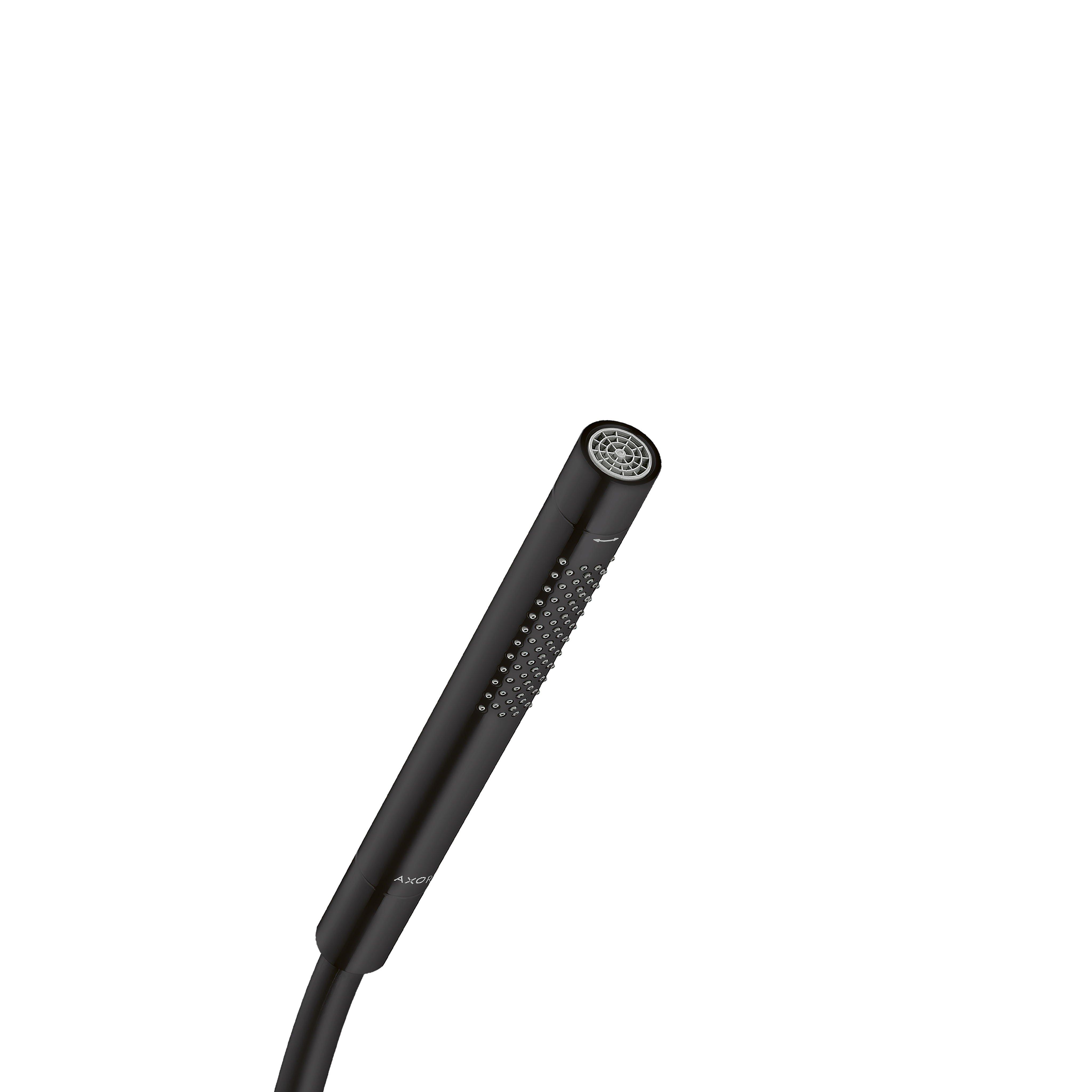Axor Starck Baton Handshower 2-Jet, 1.75 GPM in Matte Black