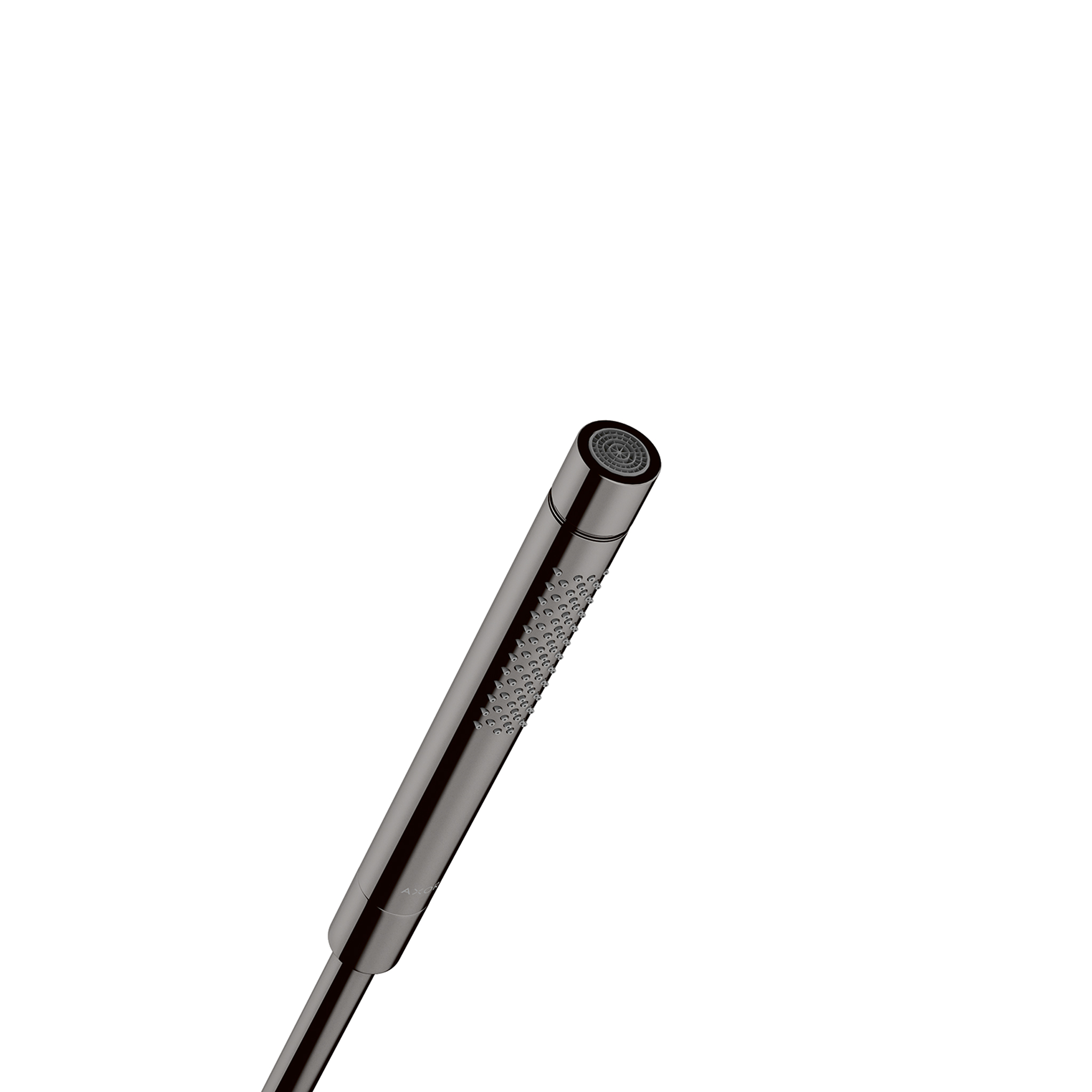 Axor Starck Baton Handshower 2-Jet, 1.75 GPM in Polished Black Chrome