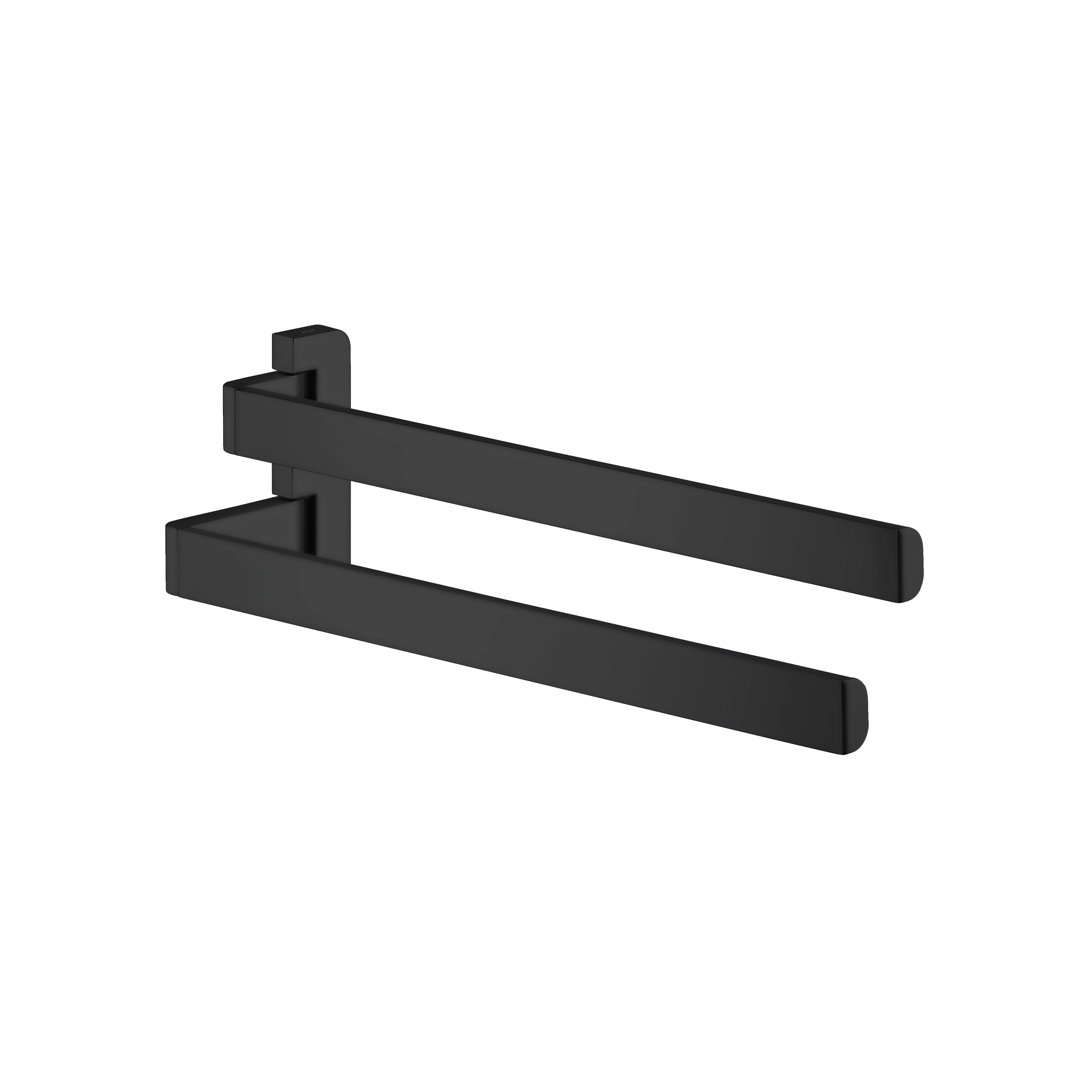 Axor Universal SoftSquare Dual Towel Bar in Matte Black