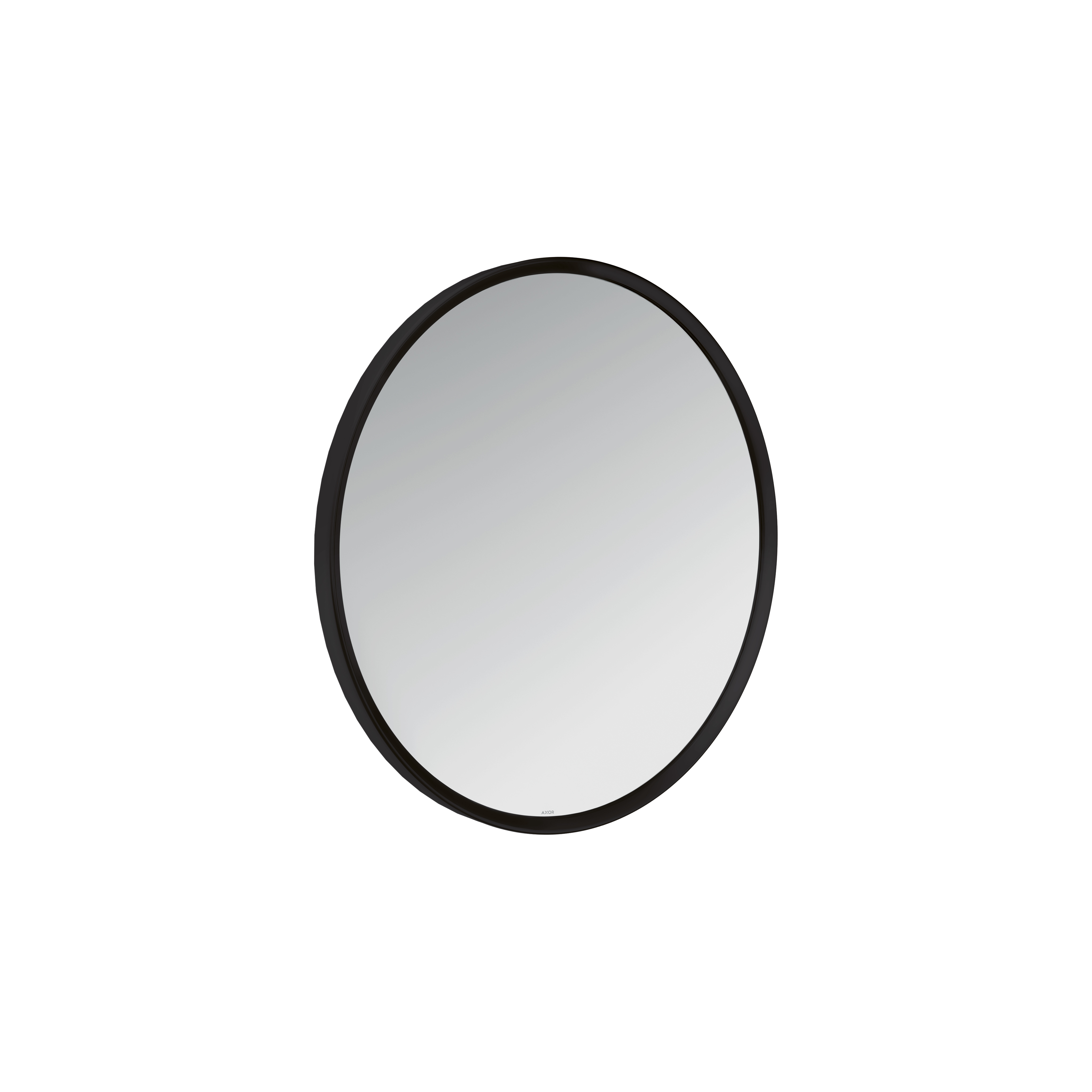 Axor Universal Circular Wall Mirror in Matte Black