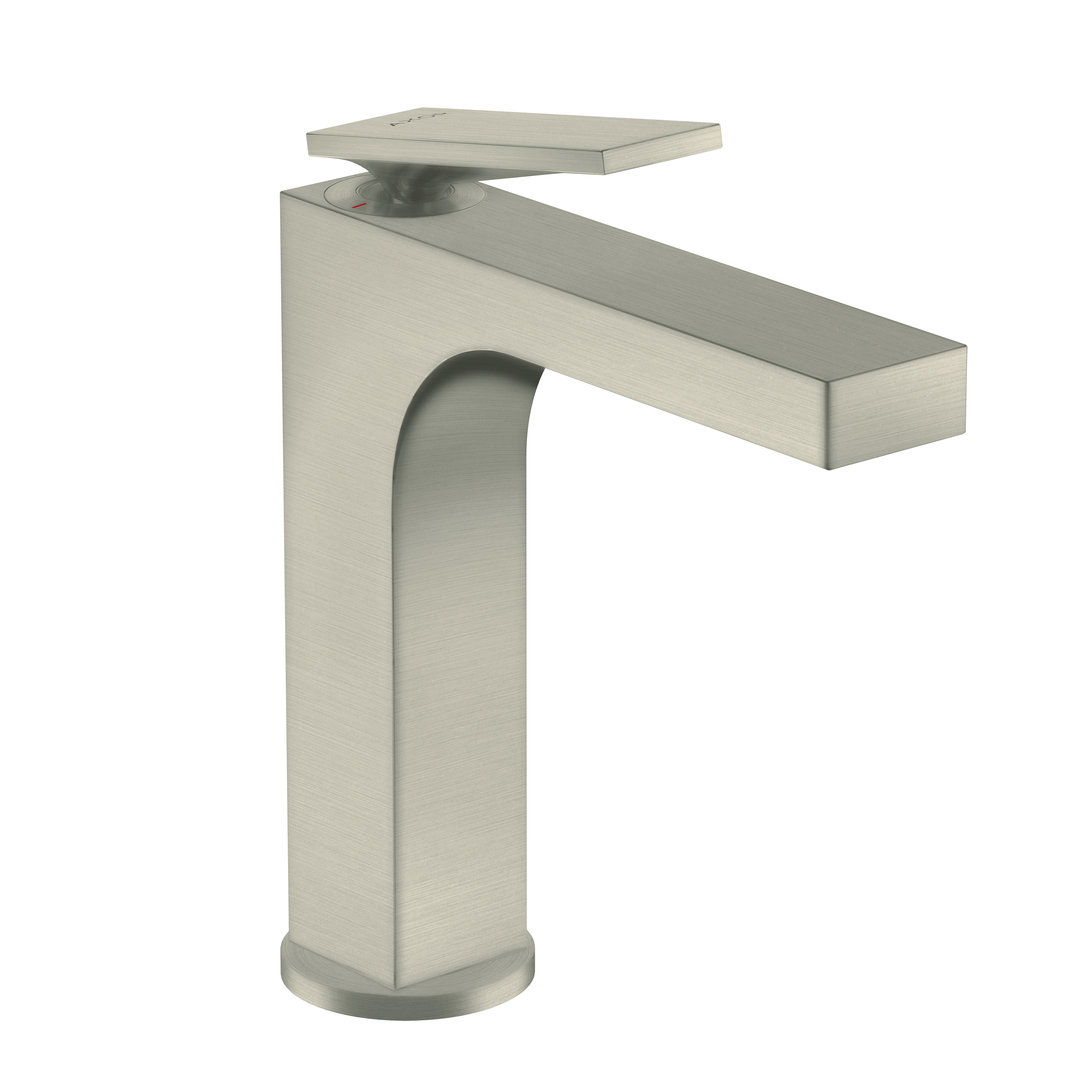 Axor Citterio Single-Hole Faucet 160 with Pop-Up Drain, 1.2 GPM in Brushed Nickel