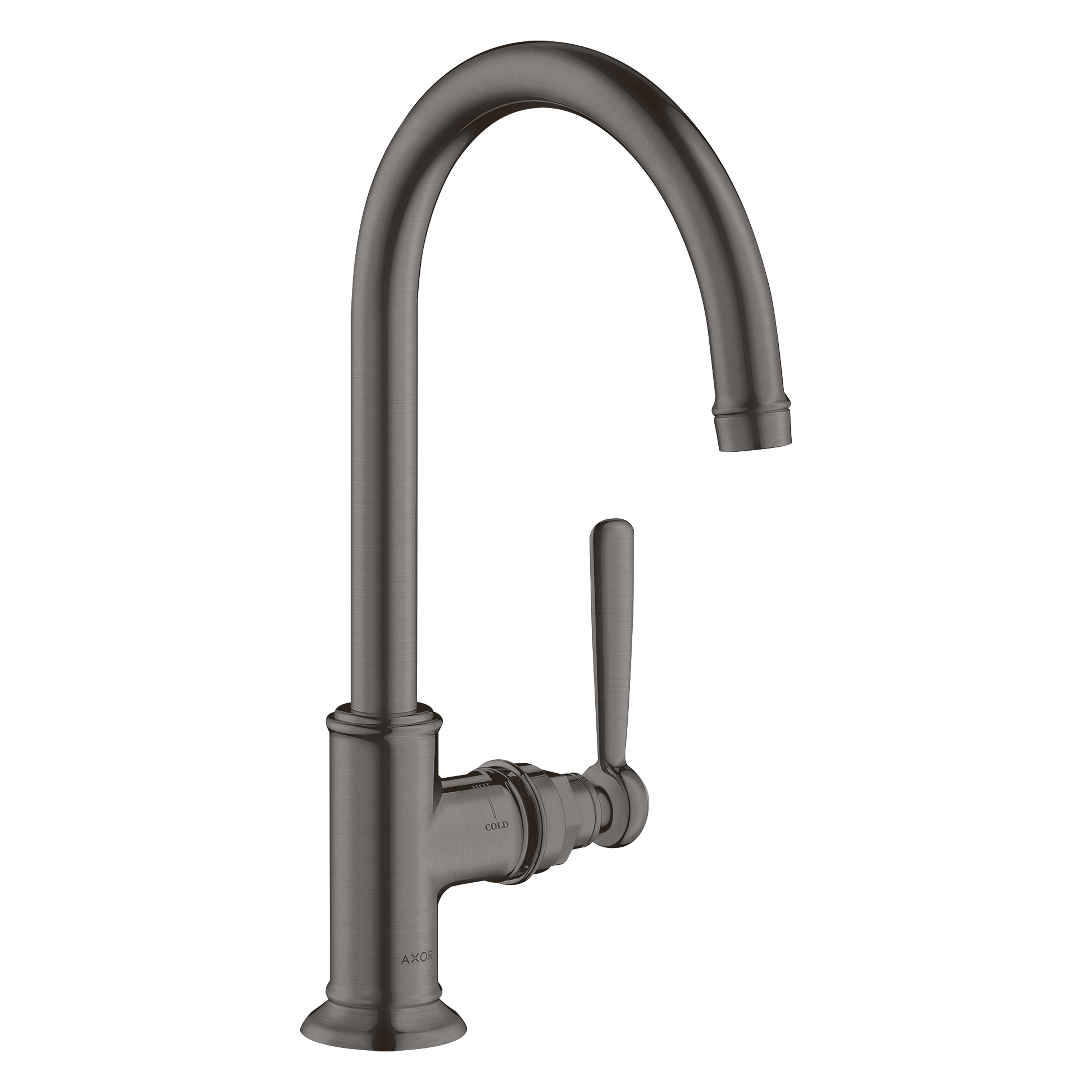 Axor Montreux Single-Hole Faucet 210, 1.2 GPM in Brushed Black Chrome