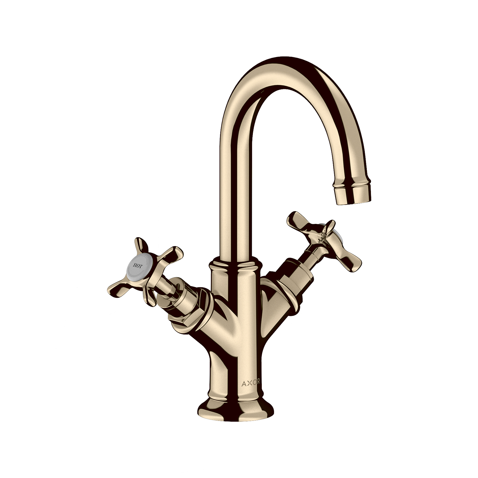 Axor Montreux 2-Handle Faucet 160 with Pop-Up Drain, 1.2 GPM in Polished Nickel