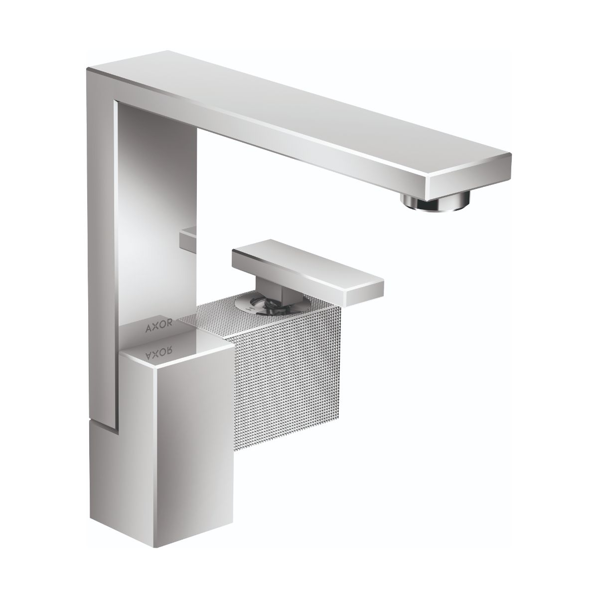 Axor Edge Single-Hole Faucet 190 - Diamond Cut, 1.2 GPM in Chrome