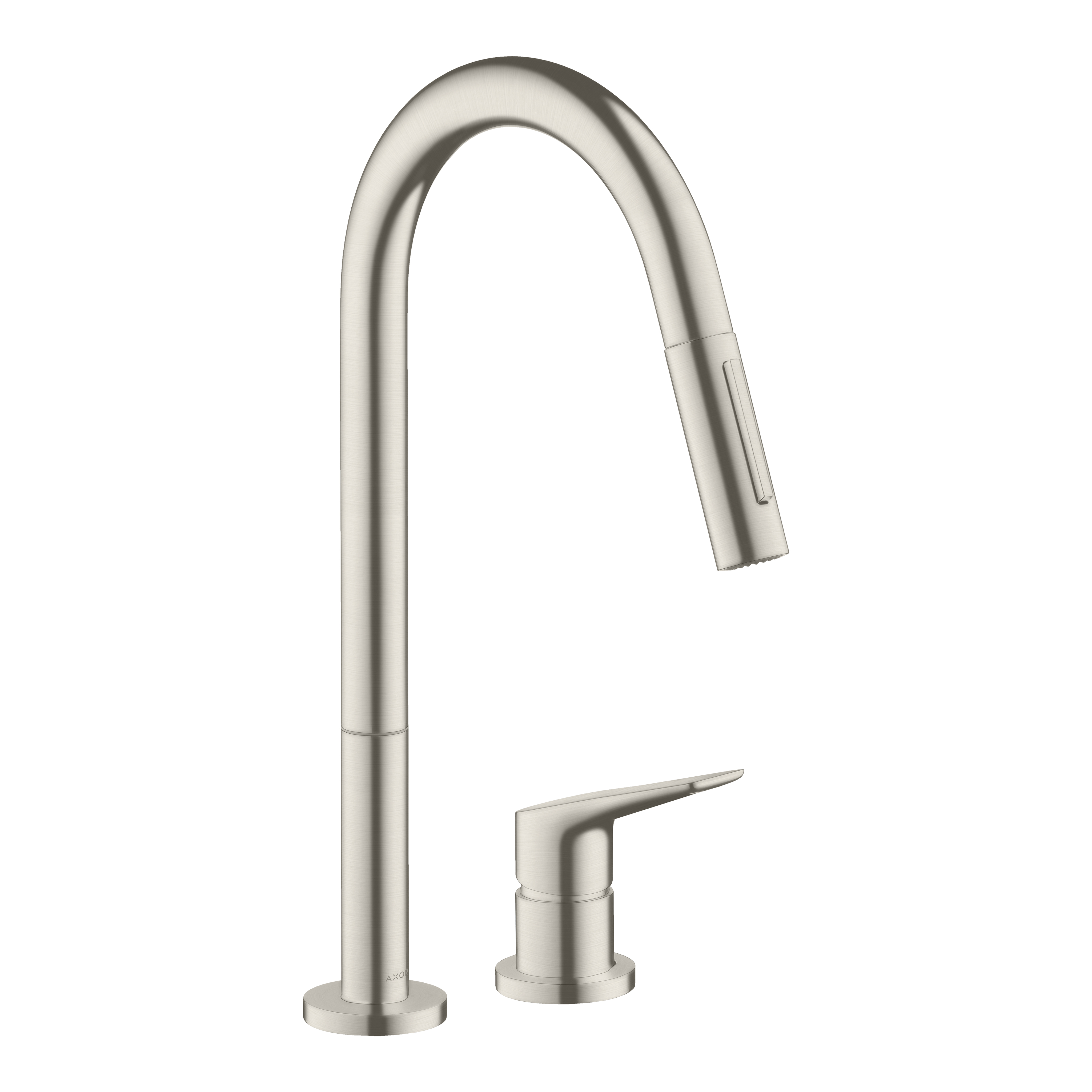 Axor Citterio M 2-Hole Single-Handle Kitchen Faucet 2-Spray Pull-Down, 1.5 GPM in