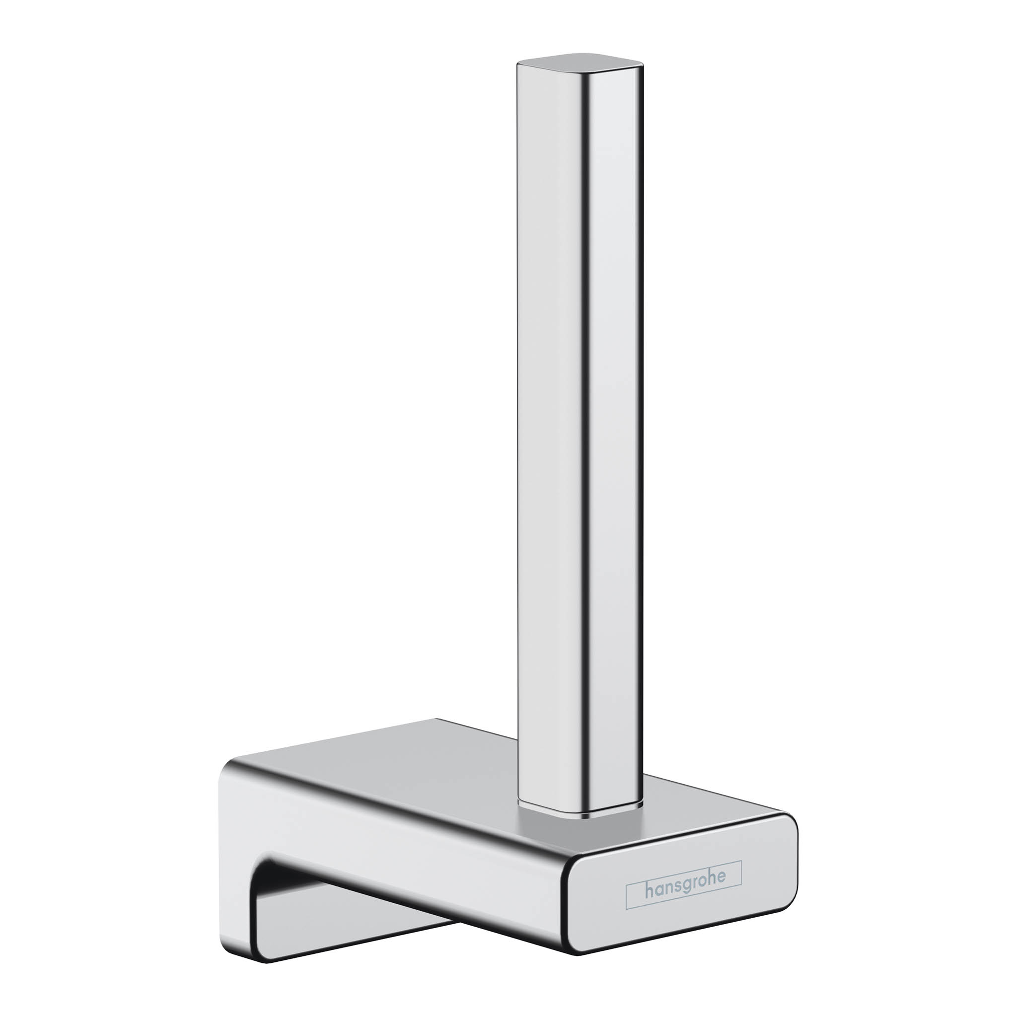 Model: 41756000 | Hansgrohe AddStoris Spare Toilet Paper Holder in Chrome