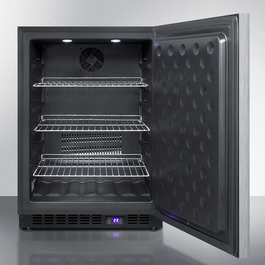 Model: SPFF51OSSSHH | Summit 24" Wide Outdoor All-Freezer