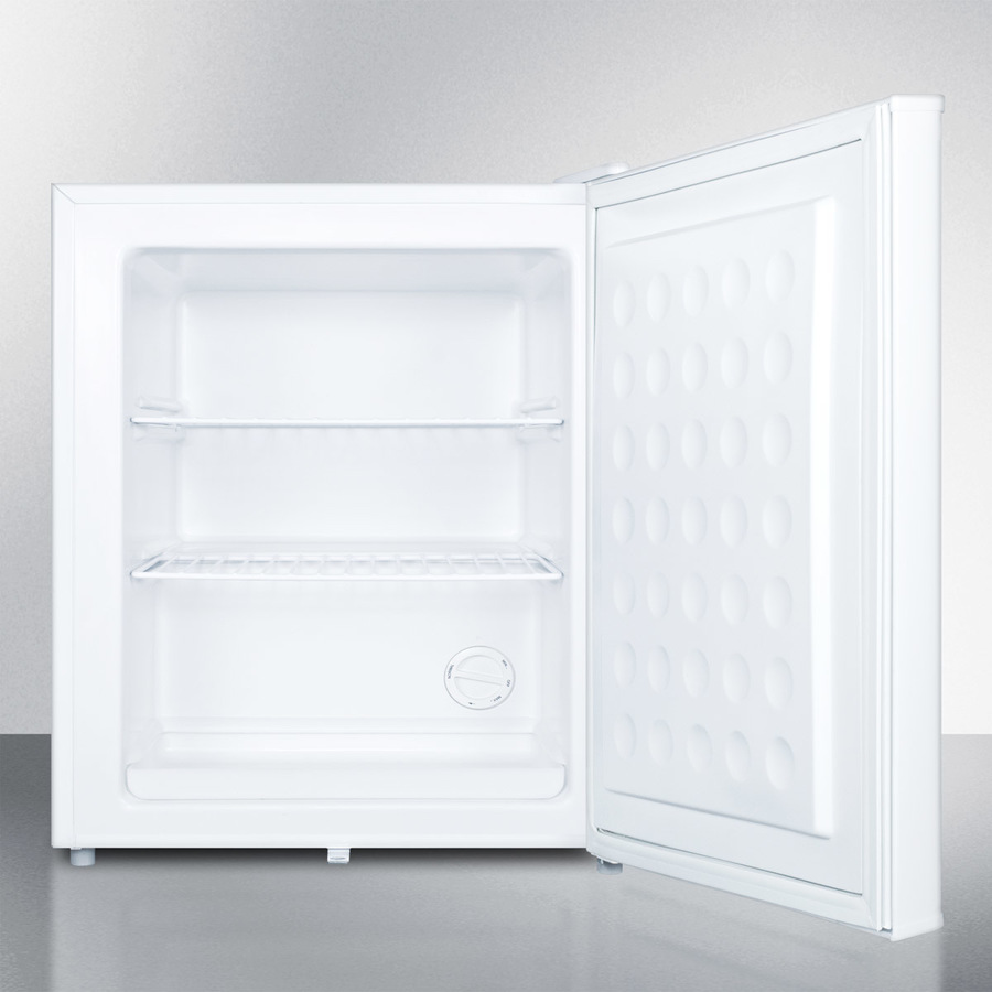 Model: FS30L7PLUS | Summit Compact commercially listed manual defrost all-freezer with external thermometer and lock Model: FS30L7PLUS | Summit Compact commercially listed manual defrost all-freezer with external thermometer and lock