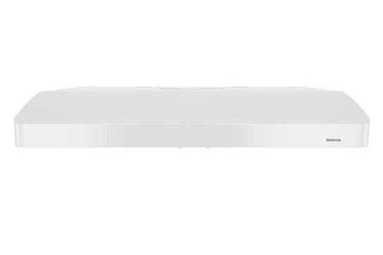Model: CRSF130WW | Broan NEW - Corteo 30" 250 CFM 1.5 Sones White Range Hood