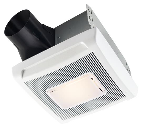 NuTone InVent Series Single-Speed Fan Light 80 CFM 1.00 Sones