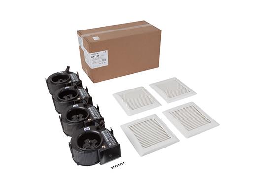NuTone InVent Series 80 CFM 1.5 Sones Finish Pack with White Grille; ENERGY STAR? certified product