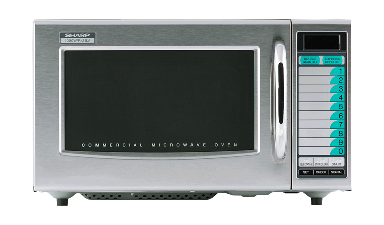 Sharp Appliances Medium-Duty Commercial Microwave Oven with 1000 Watts