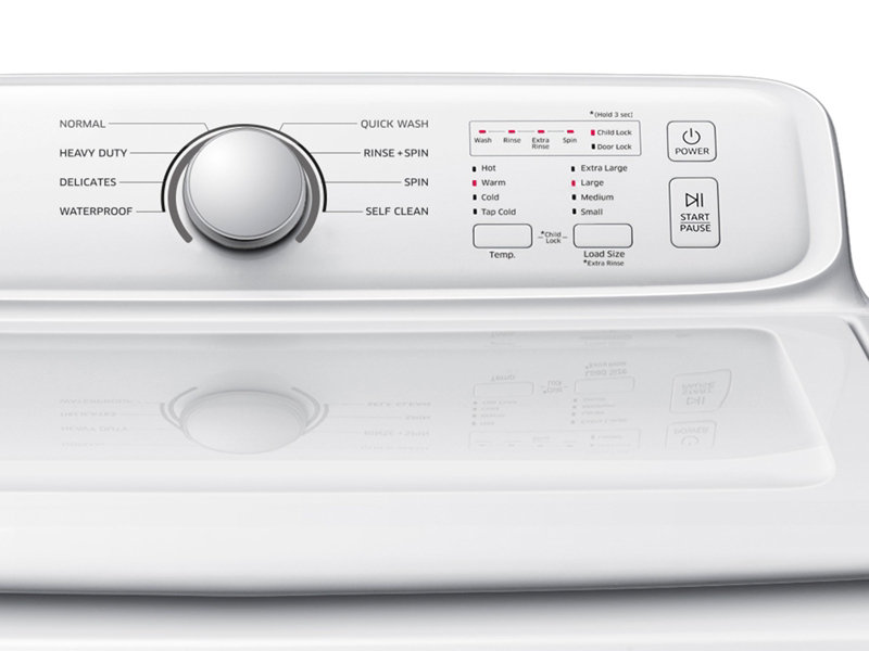Model: WA40J3000AW | Samsung WA3000 4.0 cu. ft. Top Load Washer with Self Clean 