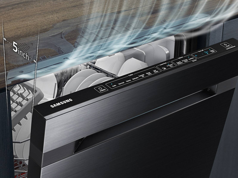 Model: DW80K5050UG | Samsung Top Control Dishwasher with StormWash