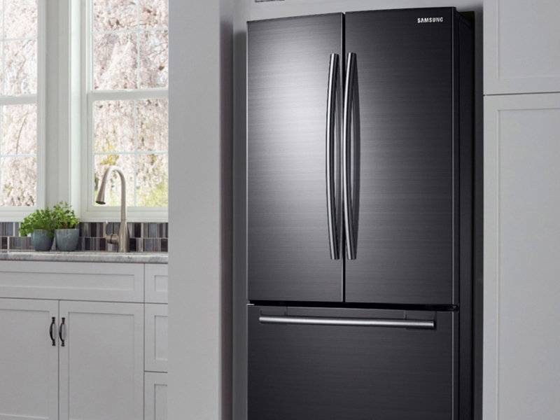 Model: RF20HFENBSG | Samsung 20 cu. ft. French Door Refrigerator