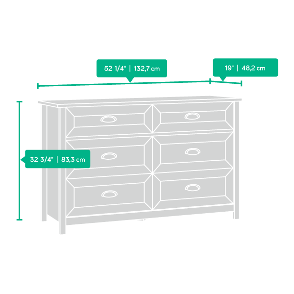 Model: 419462 | Sauder Dresser