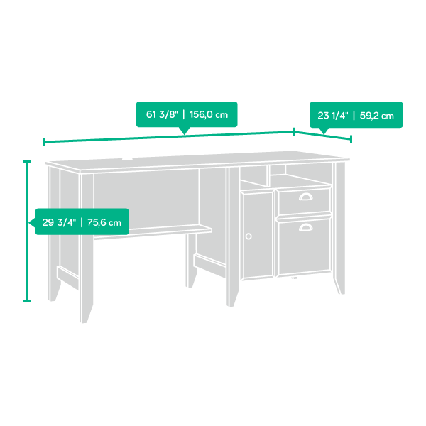 Model: 422194 | Sauder Computer Desk