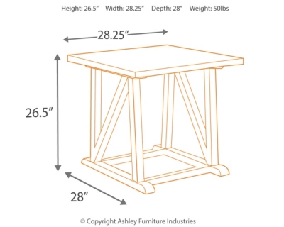 Signature Design By Ashley T870 2 Square End Table T870 2 Rozman Brother Inc