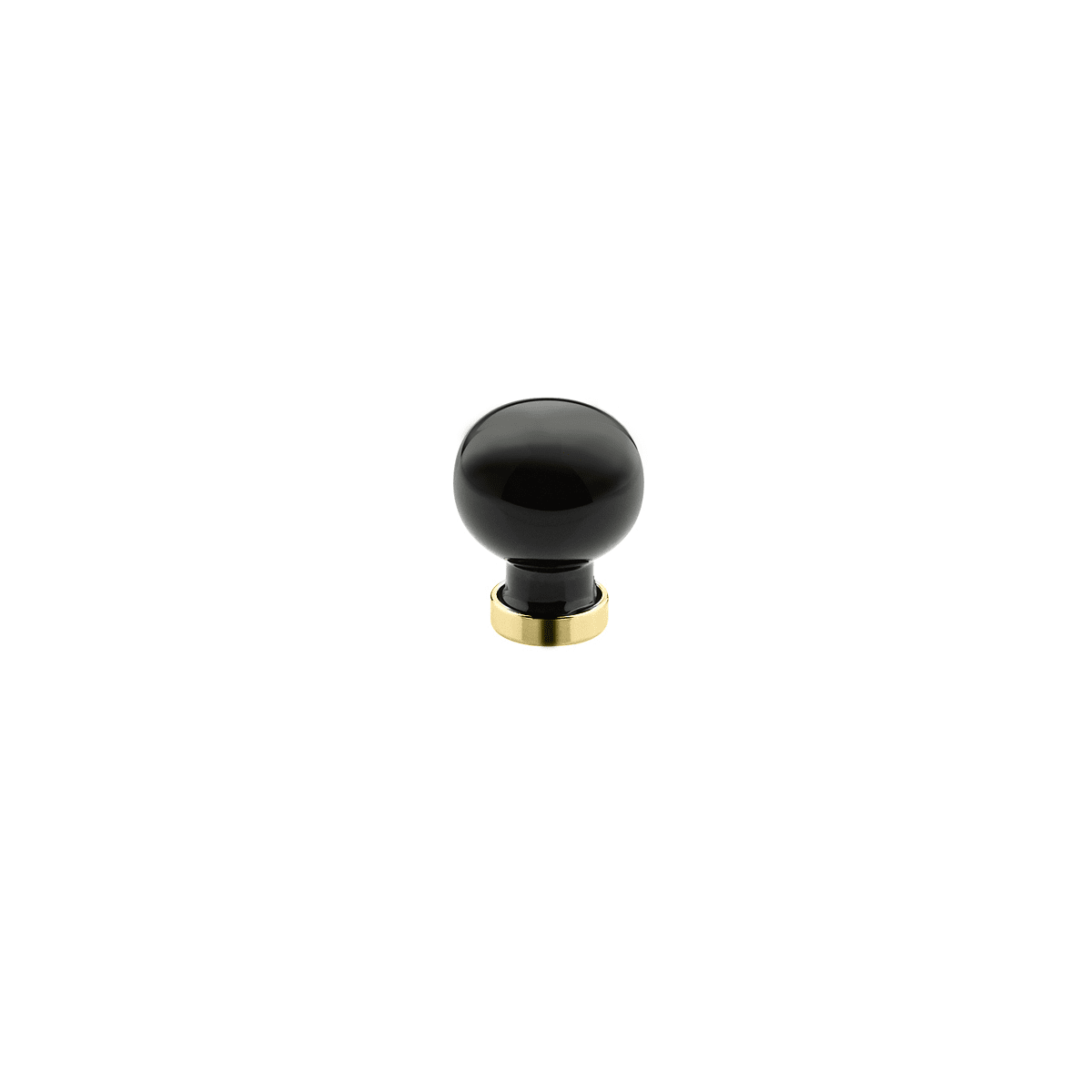 Emtek Crystal And Porcelain 1-1/4 Inch Round Cabinet Knob