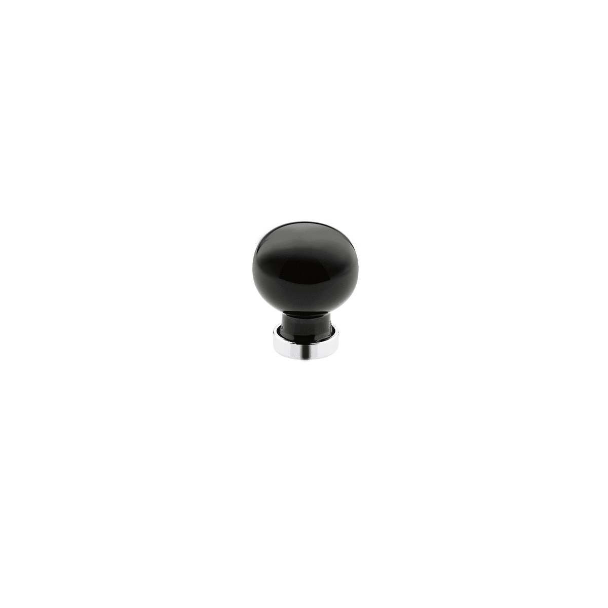 Emtek Crystal And Porcelain 1-1/4 Inch Round Cabinet Knob