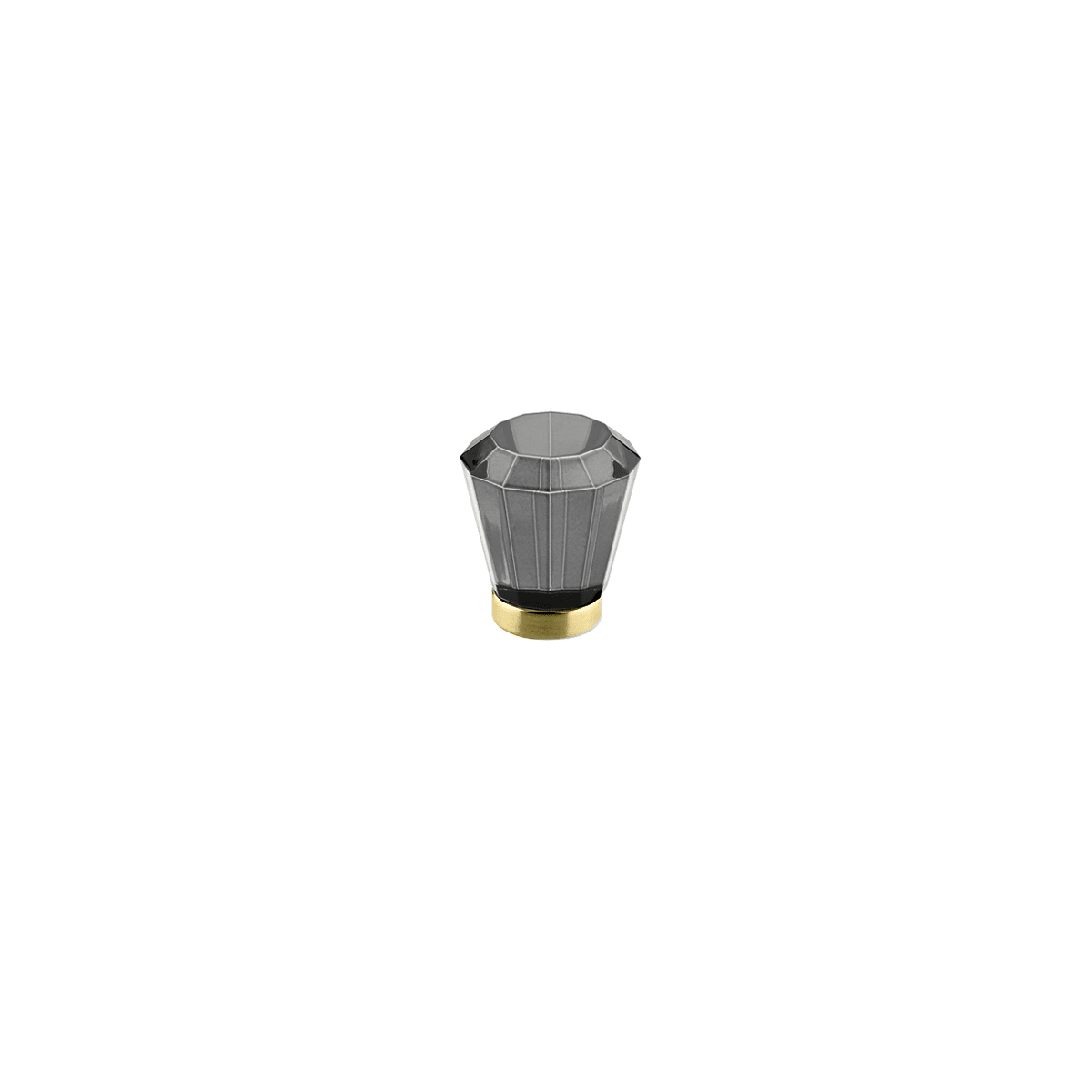 Emtek Crystal And Porcelain 1 Inch Geometric Cabinet Knob