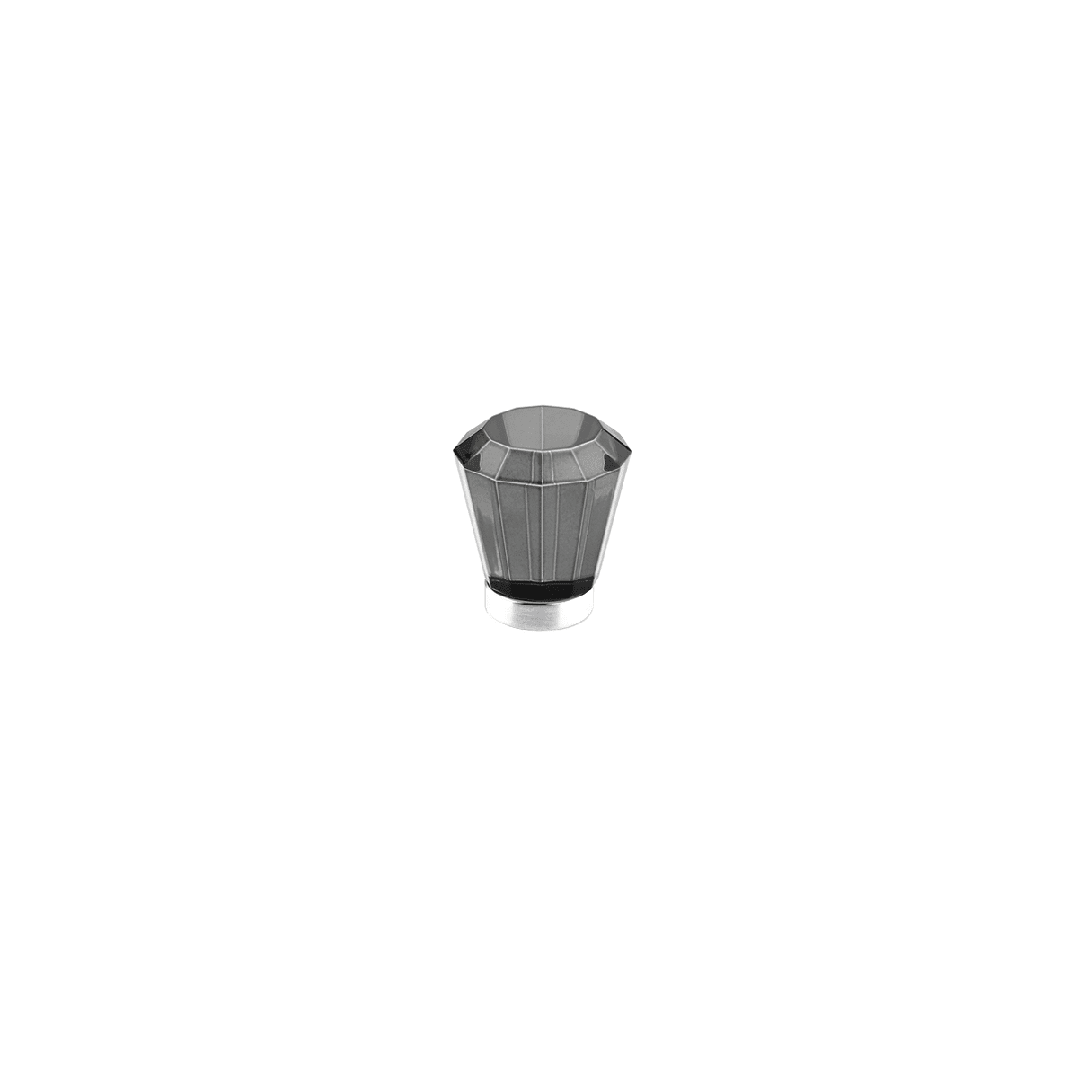 Emtek Crystal And Porcelain 1 Inch Geometric Cabinet Knob