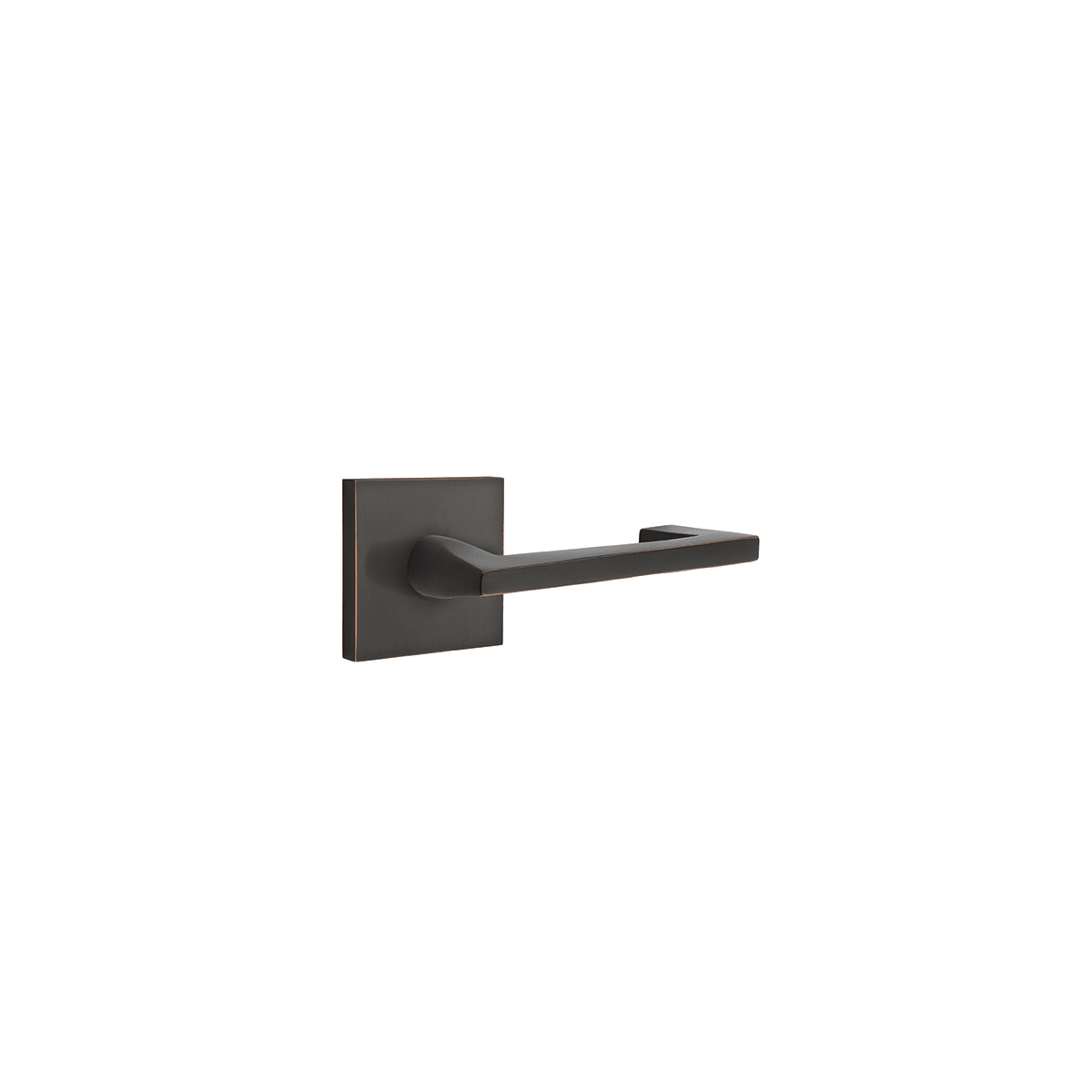 Emtek Argos Reversible Non-Turning Two-Sided Dummy Door Lever Set from the Brass Modern Collection