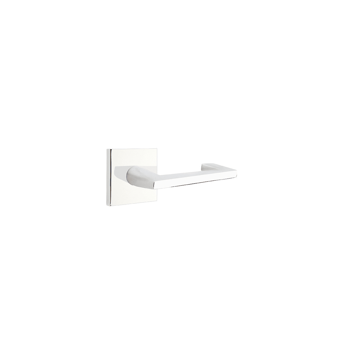 Emtek Argos Reversible Non-Turning Two-Sided Dummy Door Lever Set from the Brass Modern Collection