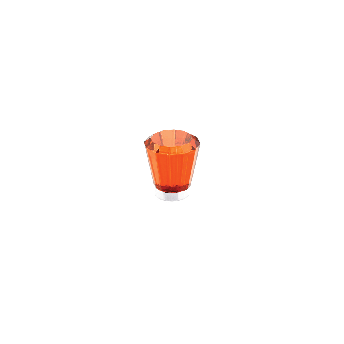 Emtek Crystal And Porcelain 1-1/4 Inch Geometric Cabinet Knob