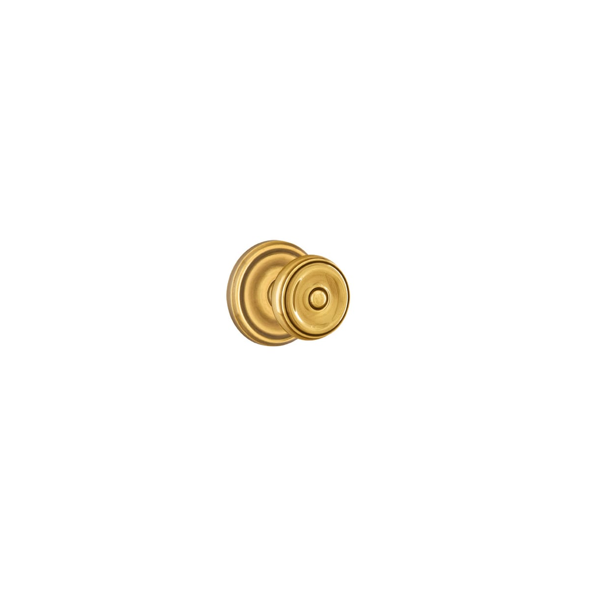 Emtek Waverly Classic Brass Passage Door Knobset with the CF Mechanism