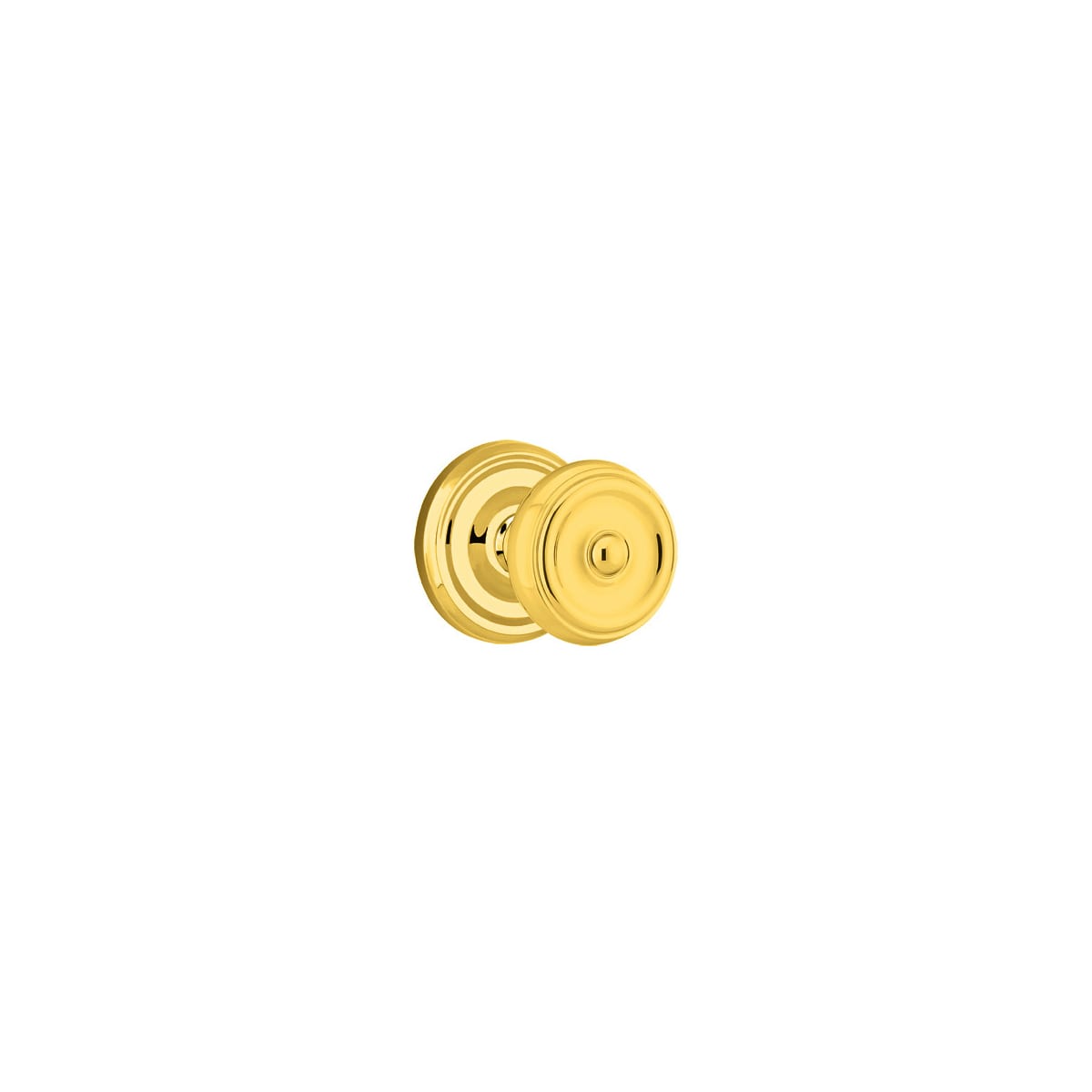 Emtek Waverly Classic Brass Passage Door Knobset with the CF Mechanism