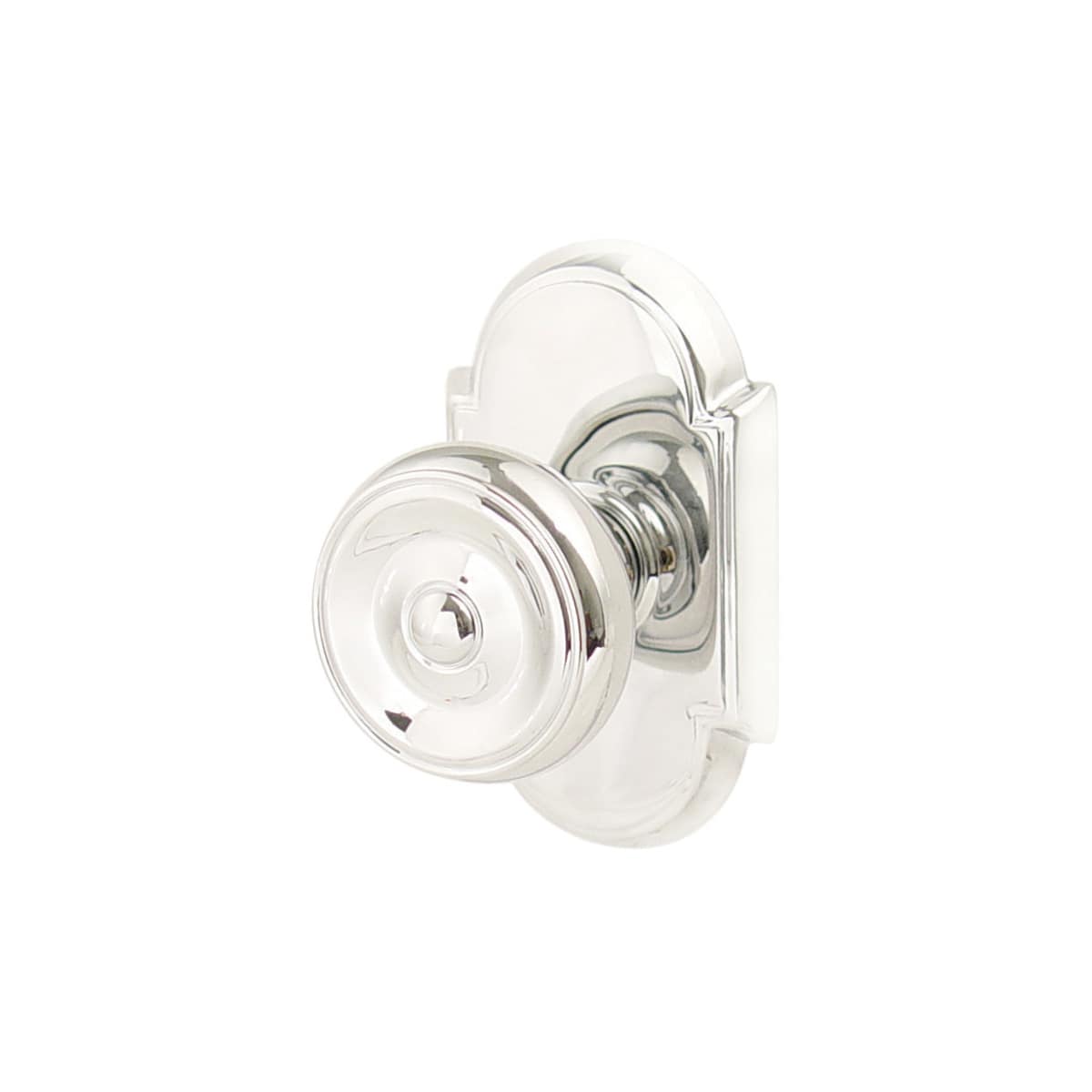 Emtek Waverly Classic Brass Passage Door Knobset with the CF Mechanism