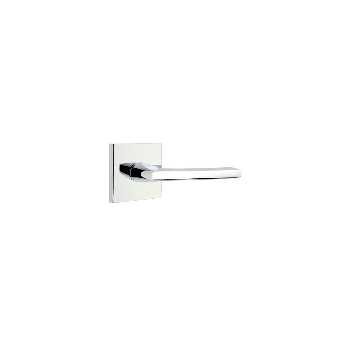 Emtek Helios Brass Modern Passage Door Lever Set from the Contemporary Collection